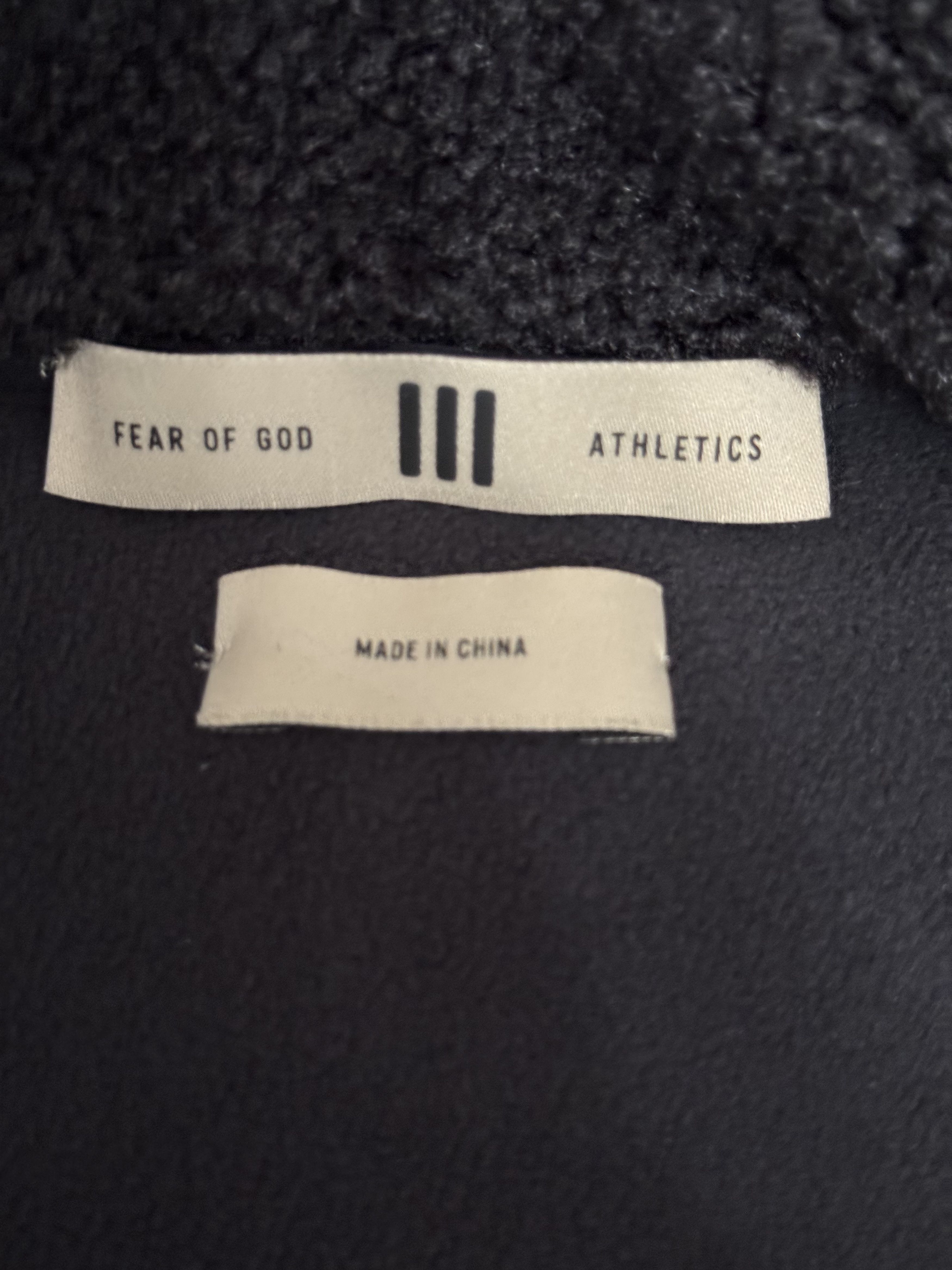 Adidas × Fear of God adidas x Fear of God Athletics 1/2 Zip 'Black' IM5322 Size US L / EU 52-54 / 3 - 4 Thumbnail