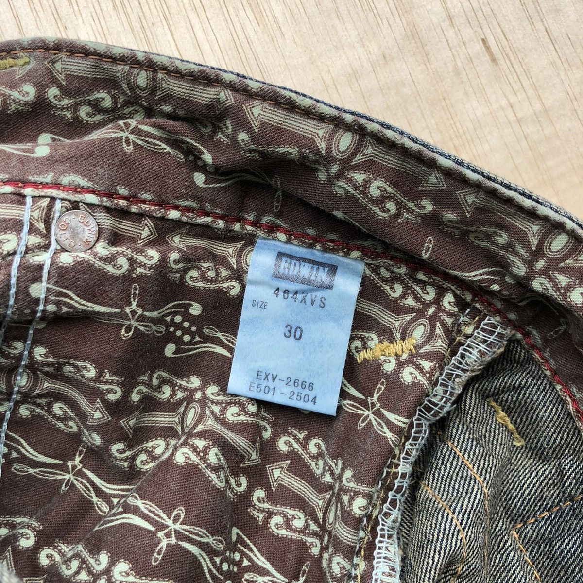Edwin × Japanese Brand EDWIN EXCLUSIVE VINTAGE DENIM Size US 30 / EU 46 - 4 Thumbnail
