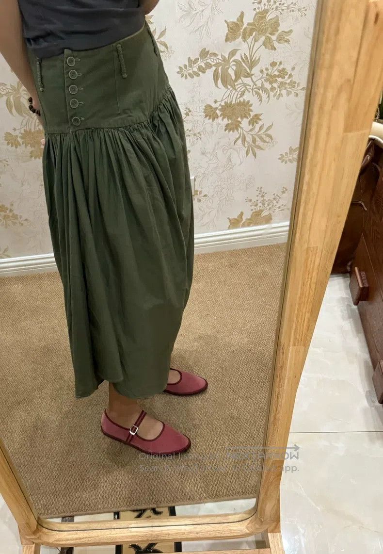 Kapital Kapital Size XS Spot green out-of-print pants and skirts Size US 28 / EU 44 - 1 Thumbnail