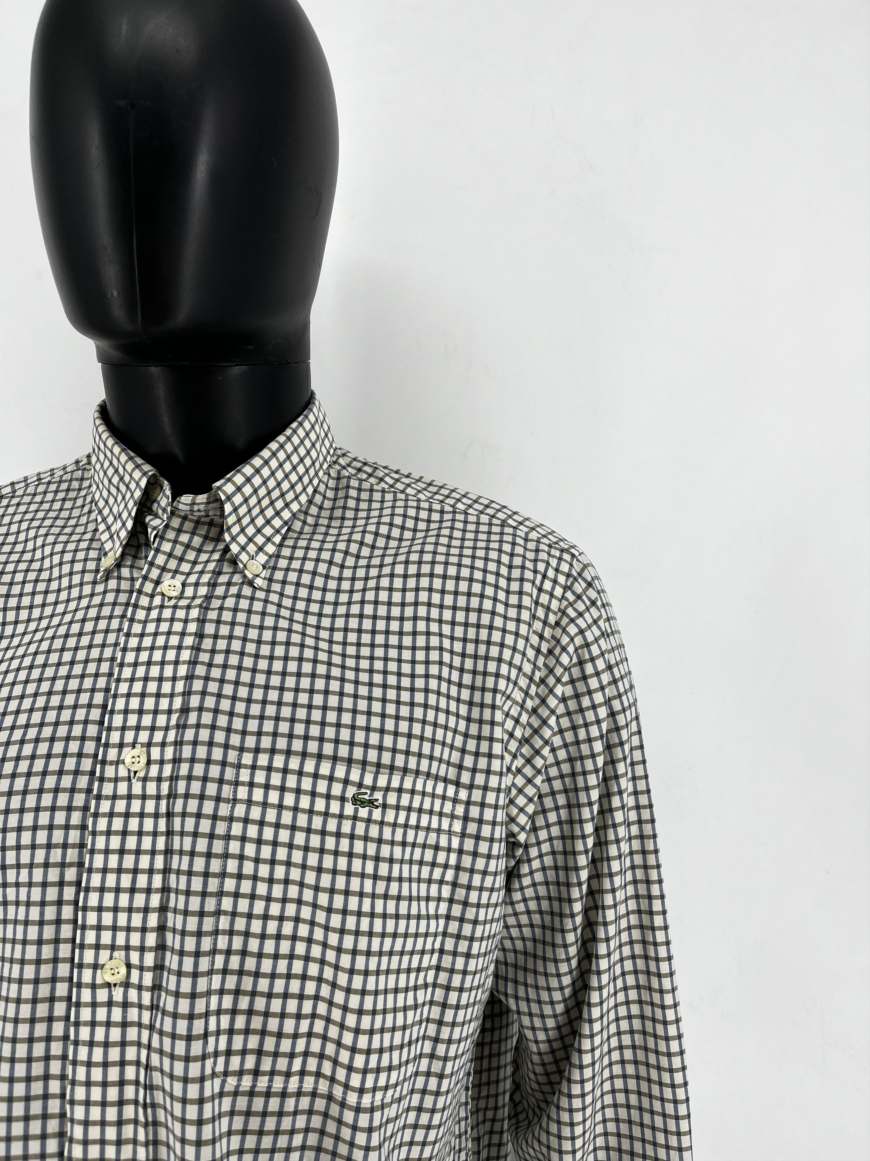 Lacoste Lacoste vintage luxury streetwear shirt Size US L / EU 52-54 / 3 - 6 Thumbnail