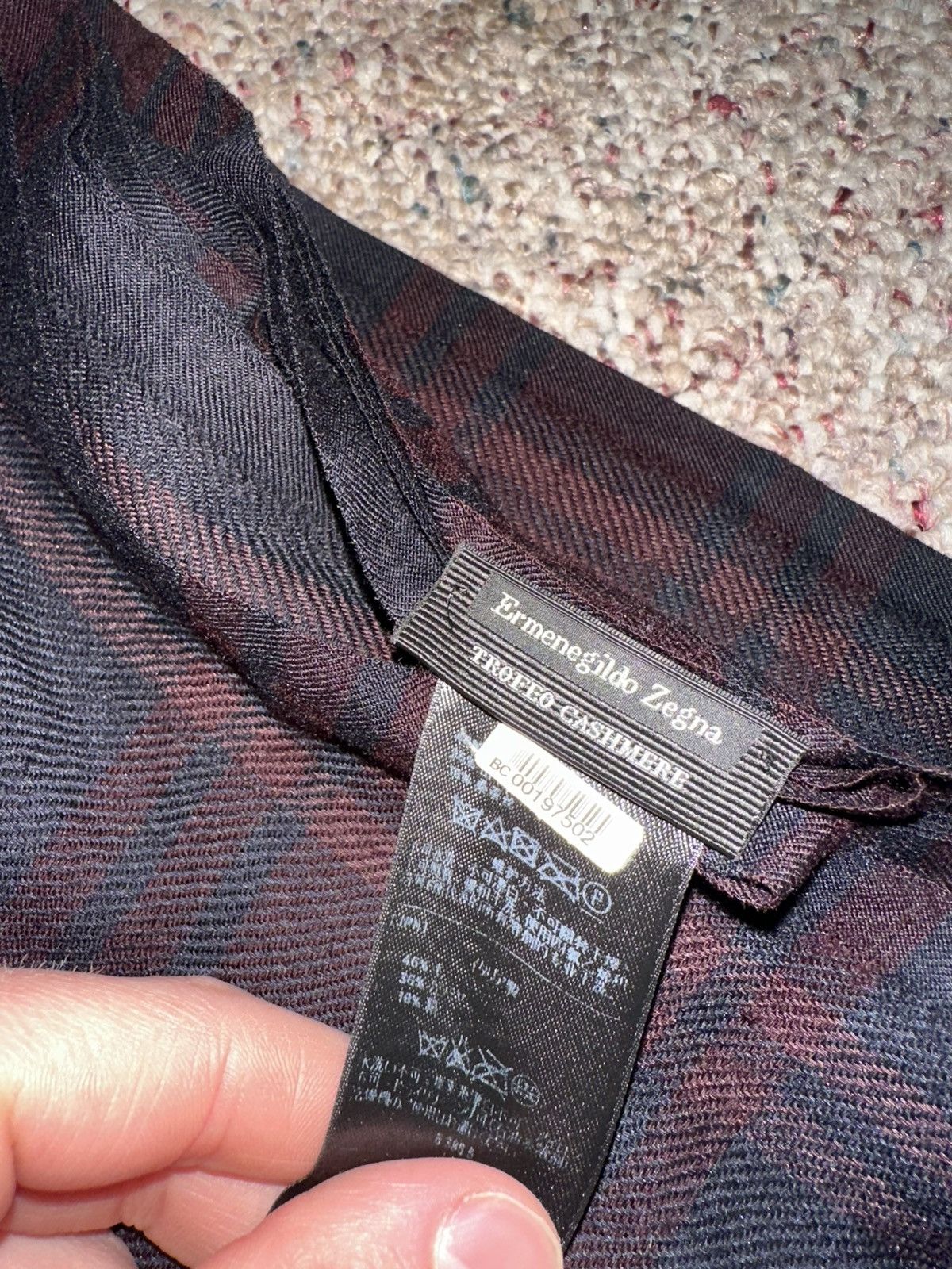 Ermenegildo Zegna Zegna cashmere scarf Size ONE SIZE - 3 Thumbnail