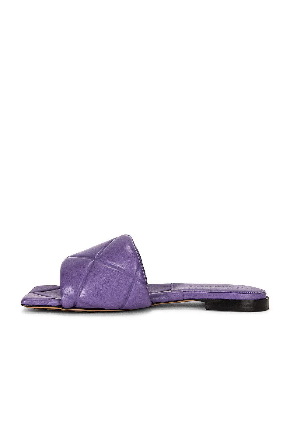 Bottega Veneta o1bcso1str0924 Rubber Lido in Purple Size US 4.5 / IT 34.5 - 6 Thumbnail