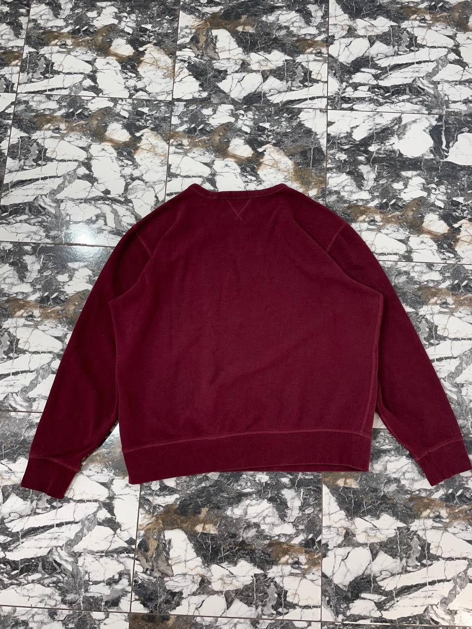 Polo Ralph Lauren Men's Polo Ralph Lauren burgundy pullover sweater, size XL Size US XL / EU 56 / 4 - 7 Thumbnail