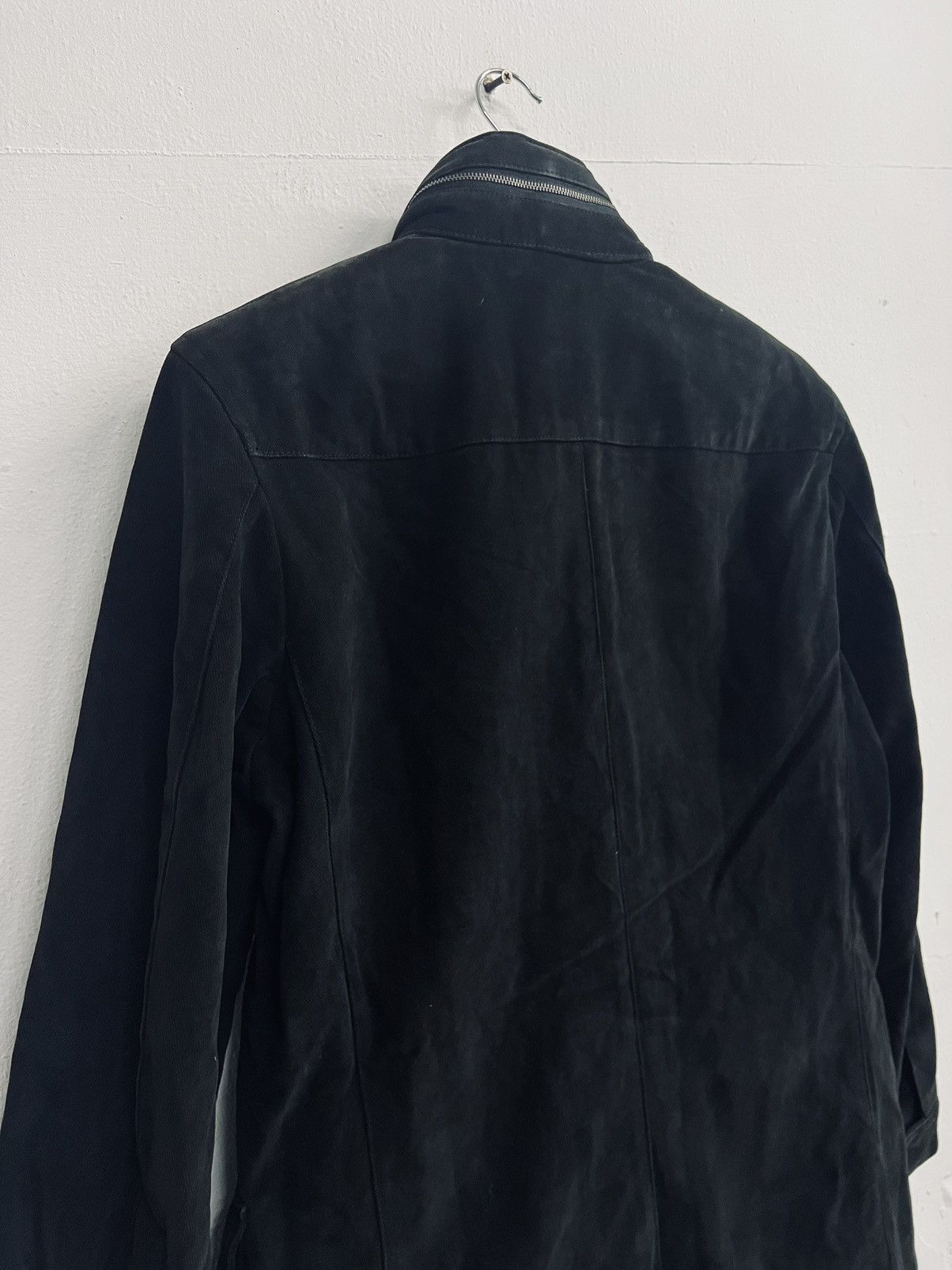 Calvin Klein × Calvin Klein 205W39NYC Vintage Calvin Klein Denim Chore Fur Jacket Size US M / EU 48-50 / 2 - 15 Thumbnail