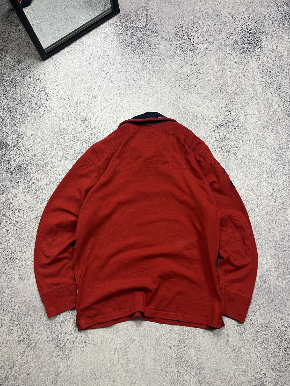 Polo Ralph Lauren Vintage Polo Ralph Lauren #3 RRL Rugby Shirt Longsleeve Y2k Size US L / EU 52-54 / 3 - 11 Thumbnail