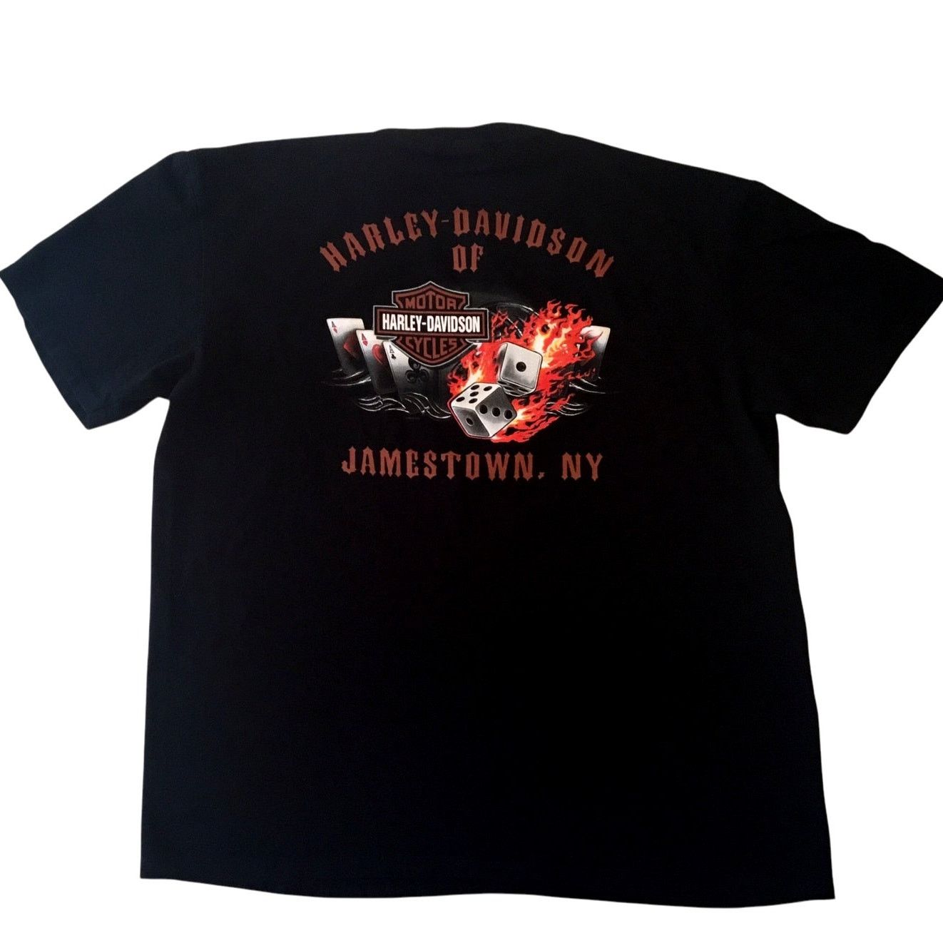 Harley Davidson Harley Davidson XL T-Shirt Vintage Jamestown NY World Class Size US XL / EU 56 / 4 - 1 Thumbnail