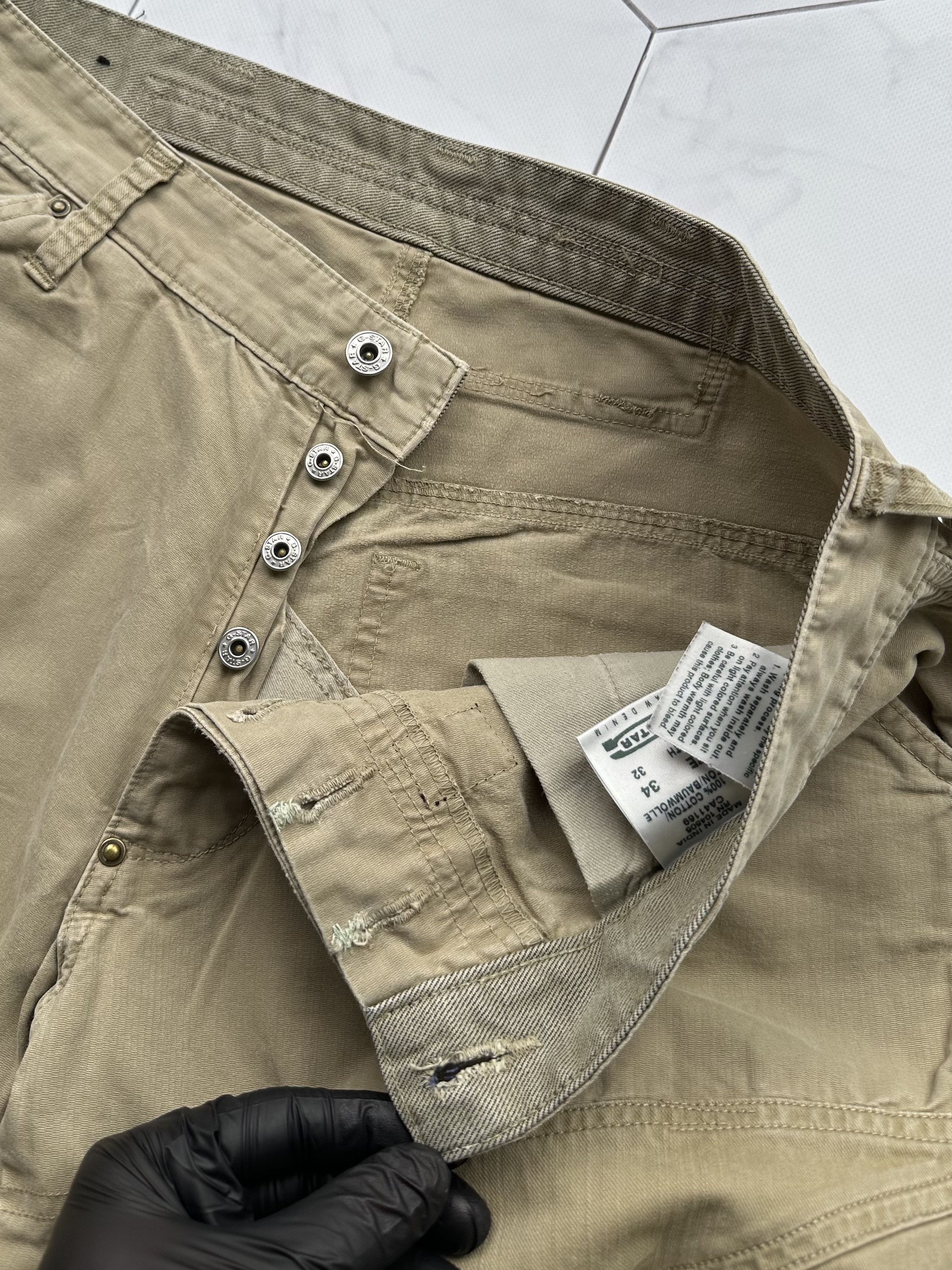 G-Star G Star Raw Vintage Pants (B25) Size US 34 / EU 50 - 6 Thumbnail