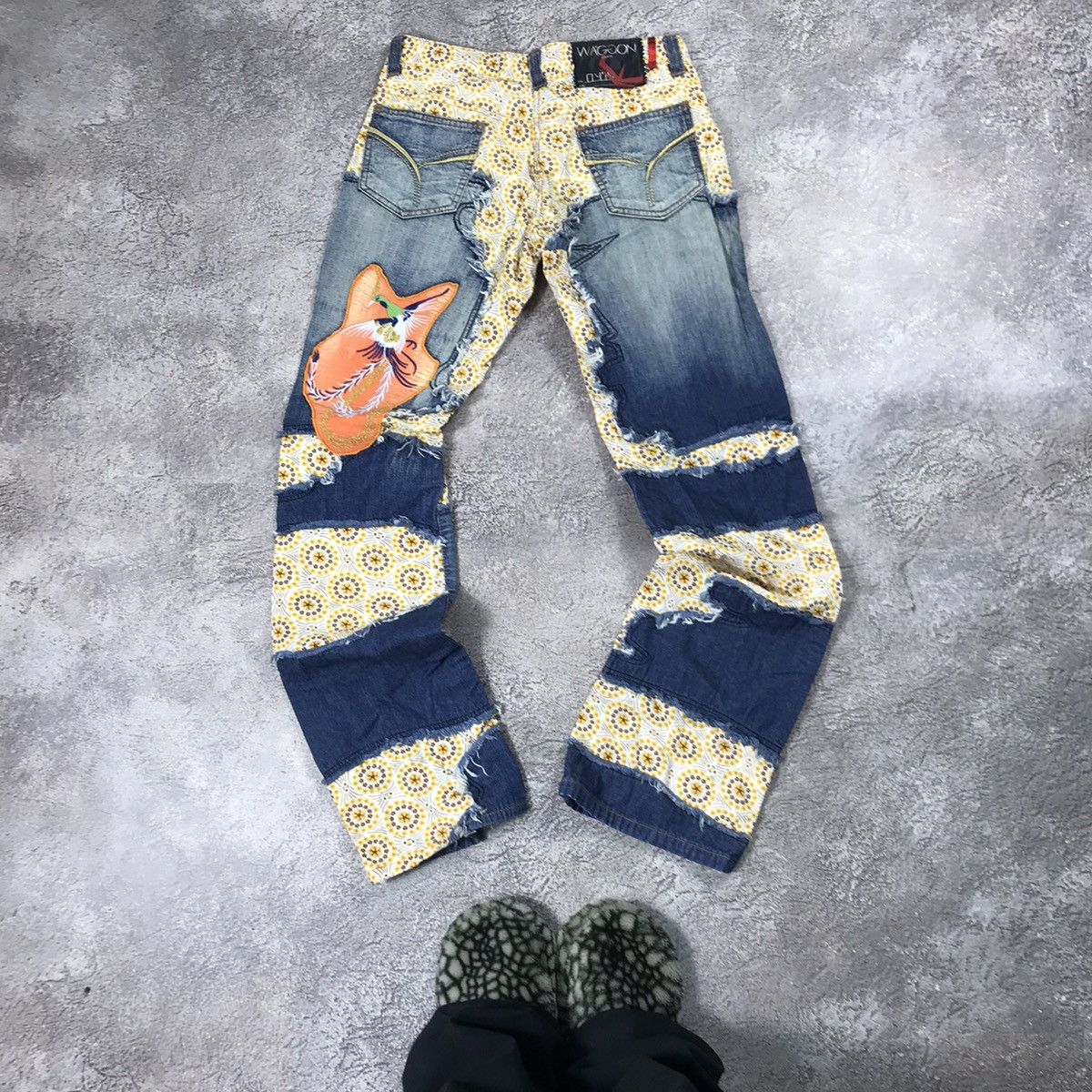 Vintage Vintage 90s Distressed Baggy Jeans Skate Grunge Faded 28 Size 28" / US 6 / IT 42 - 5 Thumbnail