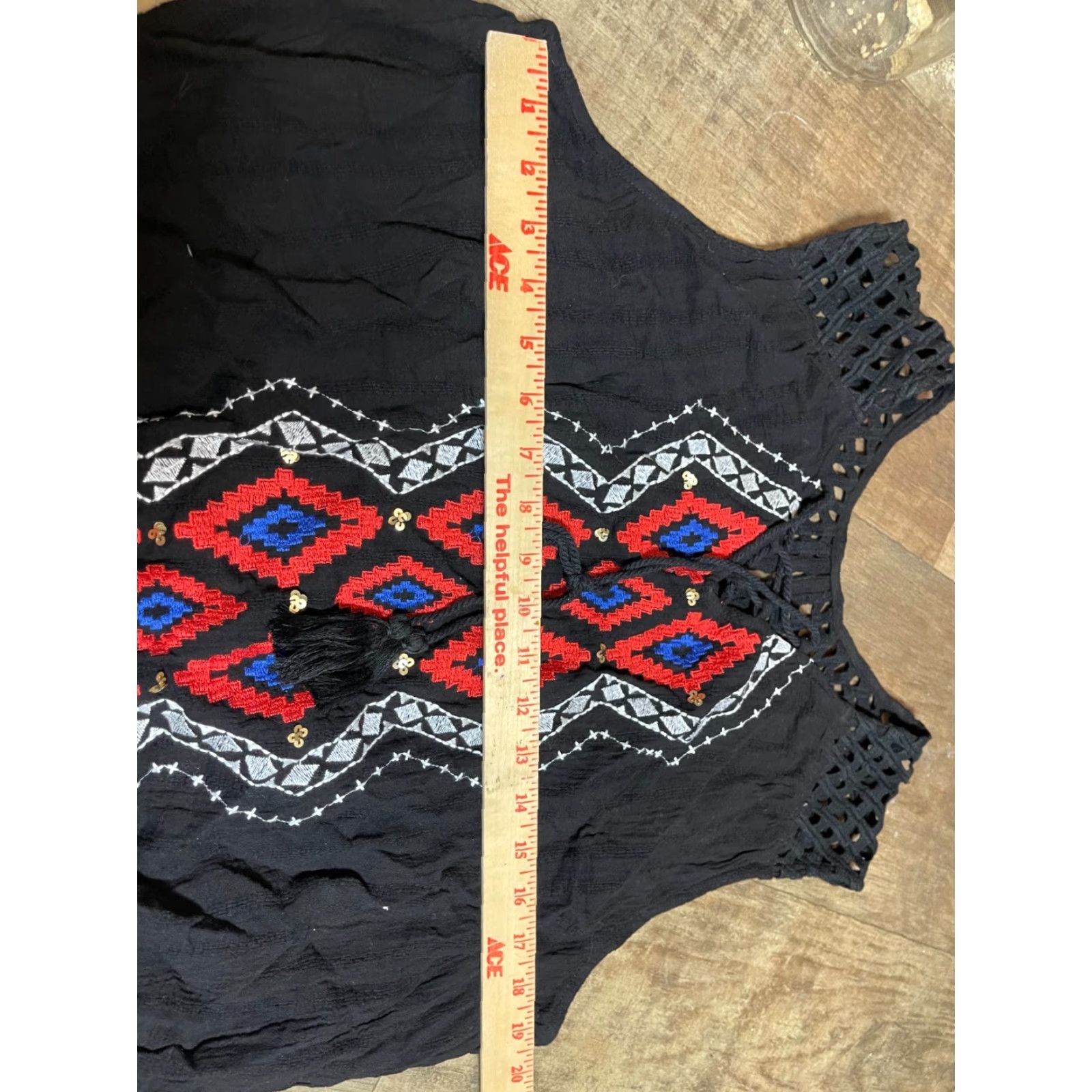 Vintage Shop The Trends Blouse Womens Small Black Sleeveless Shirt Regular Round Neck Blouse Top Black Womens S Size S / US 4 / IT 40 - 3 Thumbnail