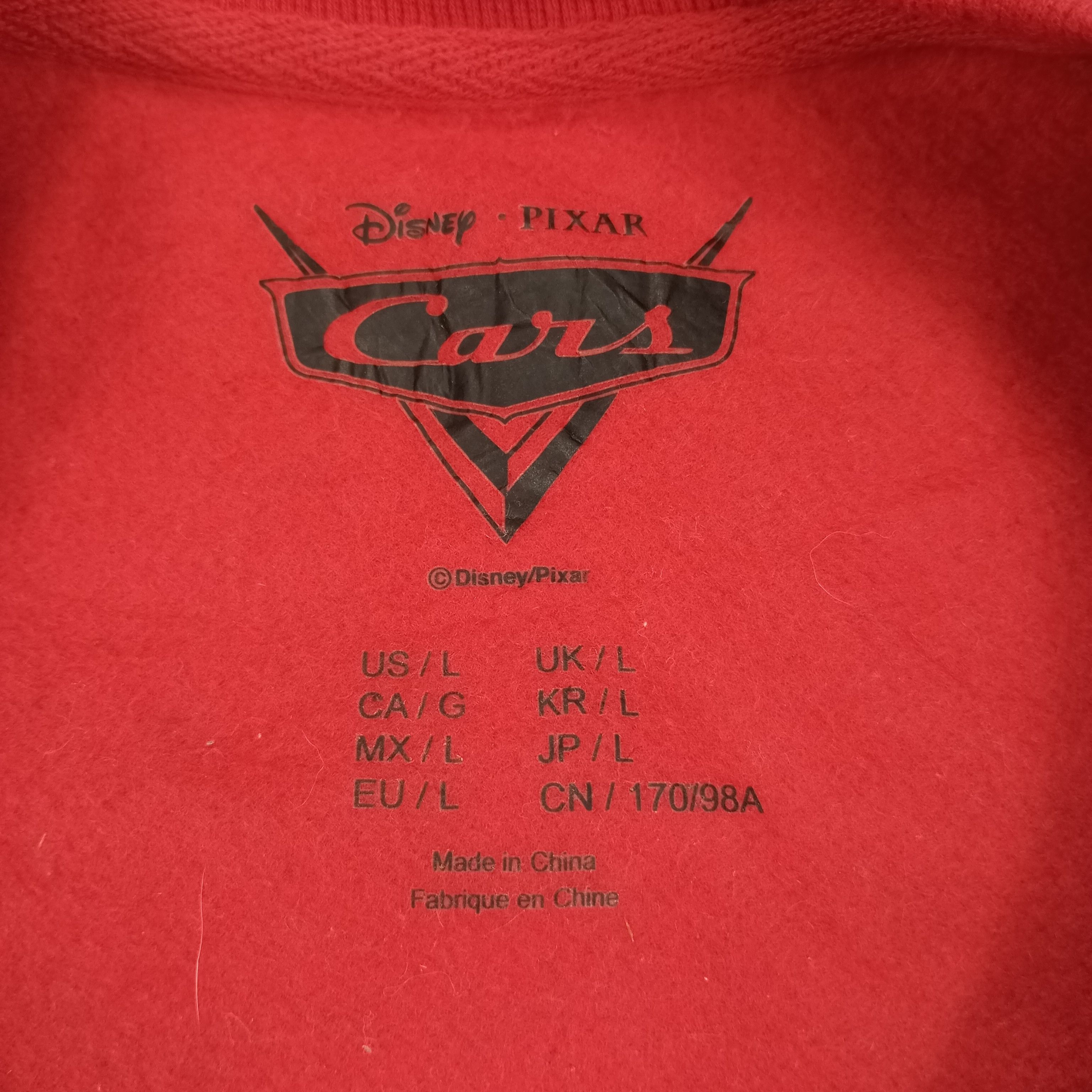 Disney × Vintage Cars Disney Movie Sweatshirt Size US M / EU 48-50 / 2 - 6 Thumbnail