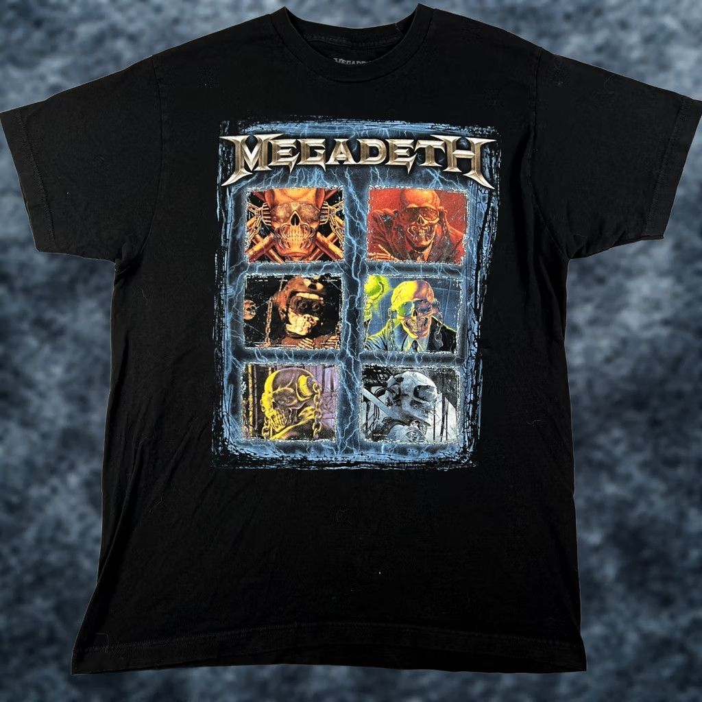 Anvil VINTAGE Megadeth Shirt Large Mens Tour Concert Graphic Metal Music Merch Official Size US XL / EU 56 / 4 - 1 Thumbnail