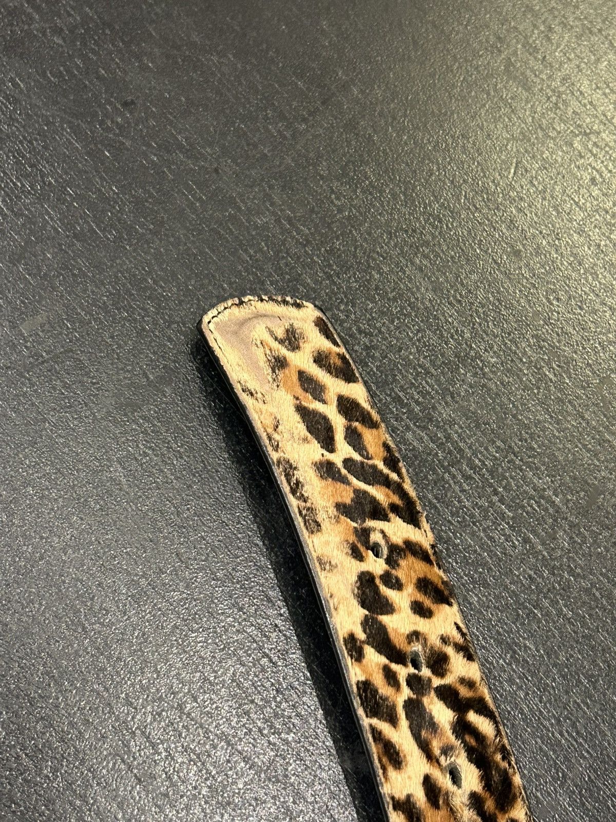 Chrome Hearts Chrome Hearts Leopard Hide Belt Strap Size 30 - 9 Thumbnail