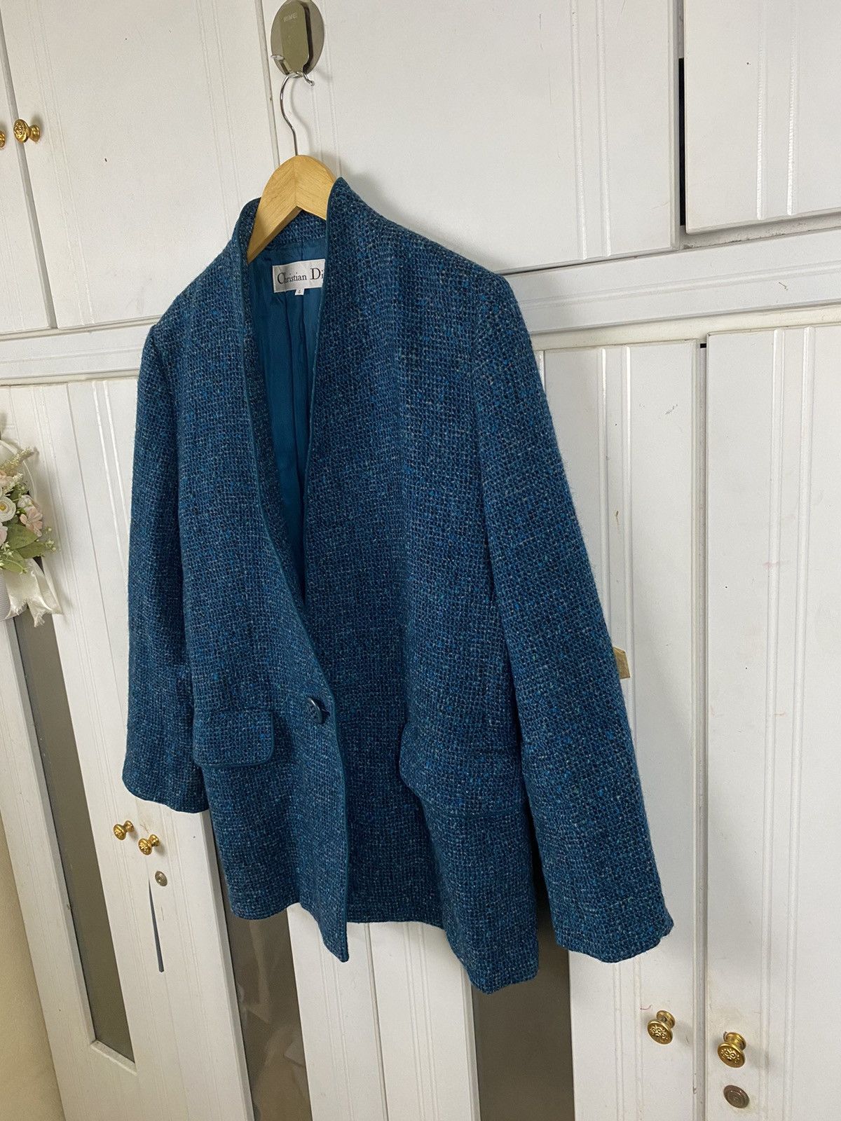 Christian Dior Monsieur × Vintage ✅️Vintage Christian Dior Wool Jacket Size L / US 10 / IT 46 - 1 Thumbnail