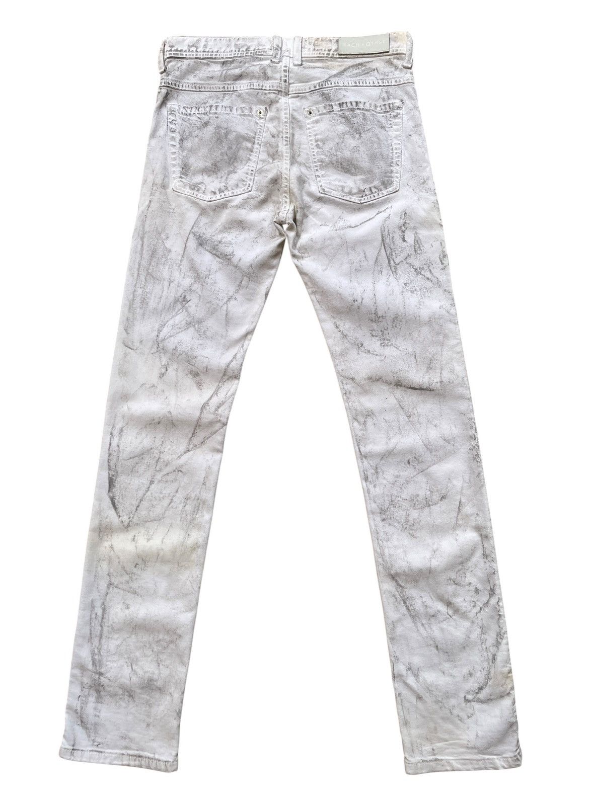 EACH x OTHER Painted Skinny Denim Size 29" - 3 Thumbnail