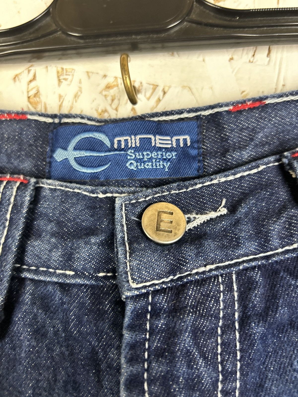 Eminem 90s Vintage Slim Shady Eminem Collection Rap Baggy Jeans 32 Size US 32 / EU 48 - 9 Thumbnail