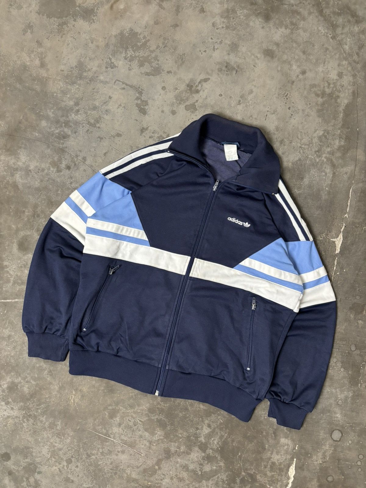 Adidas Tracktop Adidas Colourblock 80s Size US M / EU 48-50 / 2 - 2 Thumbnail