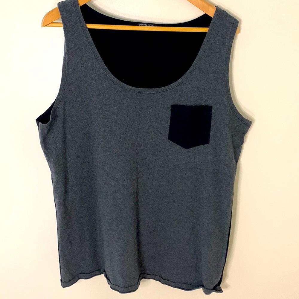 Designer COOFANDY - Pocket Tank Top - Large - 95% Ctn 5% Spandex Size US L / EU 52-54 / 3 - 2 Thumbnail
