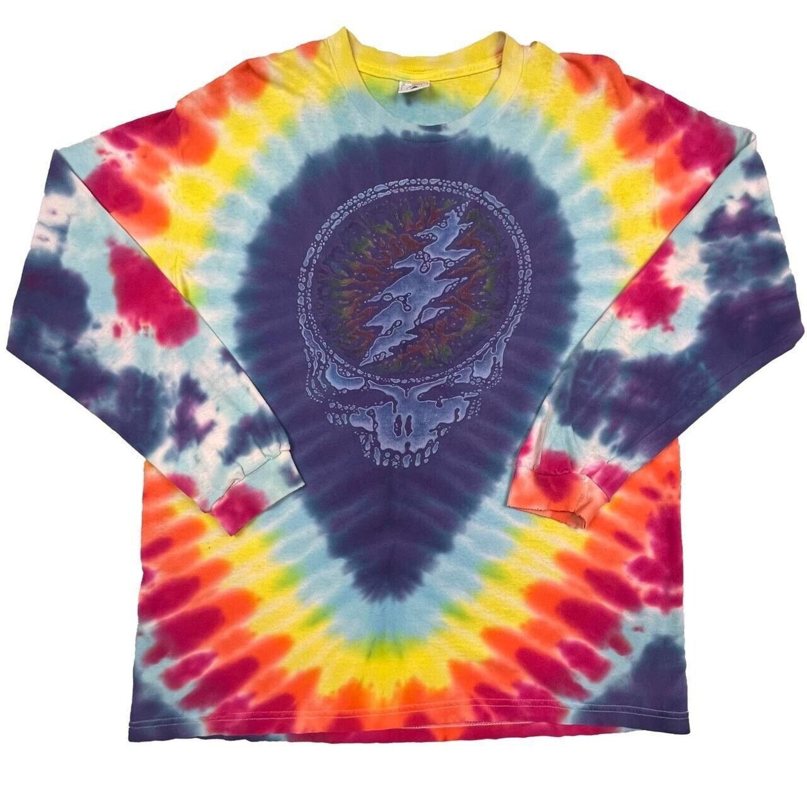 Liquid Blue Vintage 1995 GRATEFUL DEAD Size Large T-Shirt Summer ‘95 GDM Size US L / EU 52-54 / 3 - 1 Thumbnail