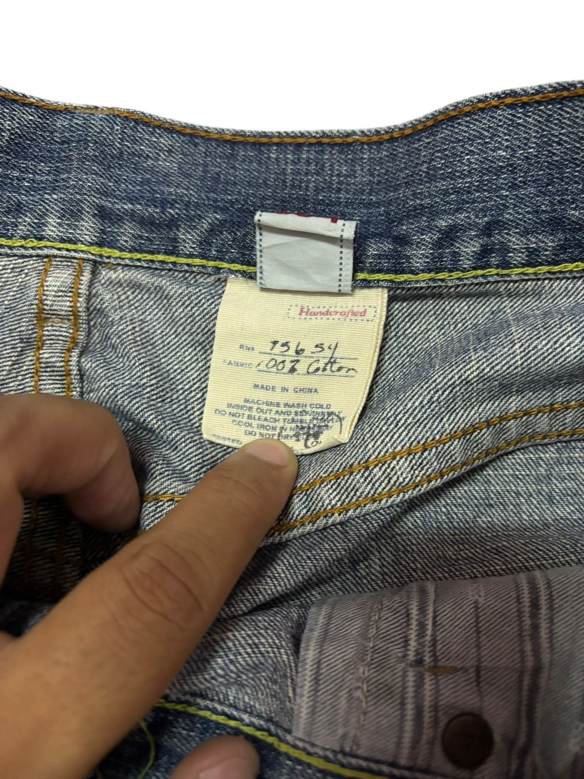 Abercrombie & Fitch Vtg Abercrombie & Fitch Capri Jeans Size US 38 / EU 54 - 10 Thumbnail