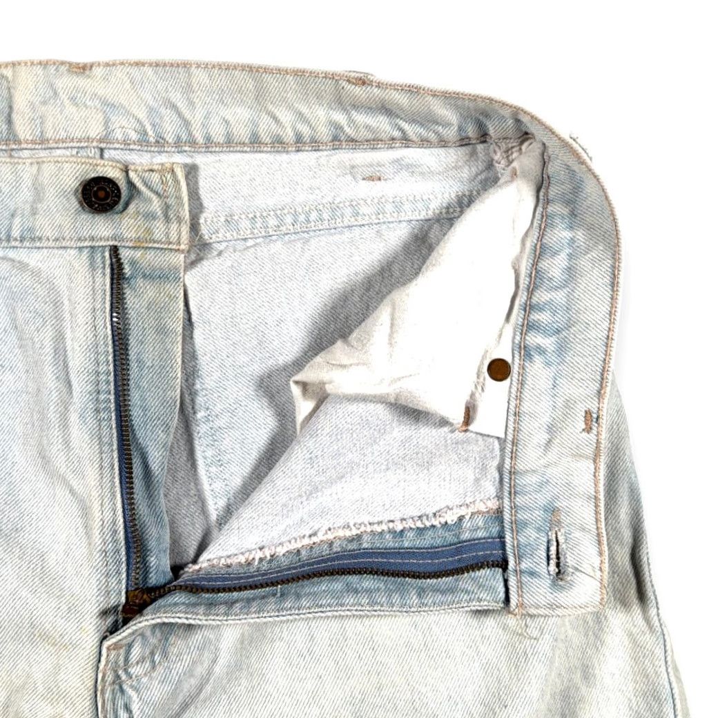 Levi's VINTAGE Levi's 550 Jeans Mens 30x30 Blue 32x30 Tag Relaxed 90s Orange Tab Denim Denim Jeans Stone Wash USA 5-Pocket Mens Size US 30 / EU 46 - 4 Thumbnail