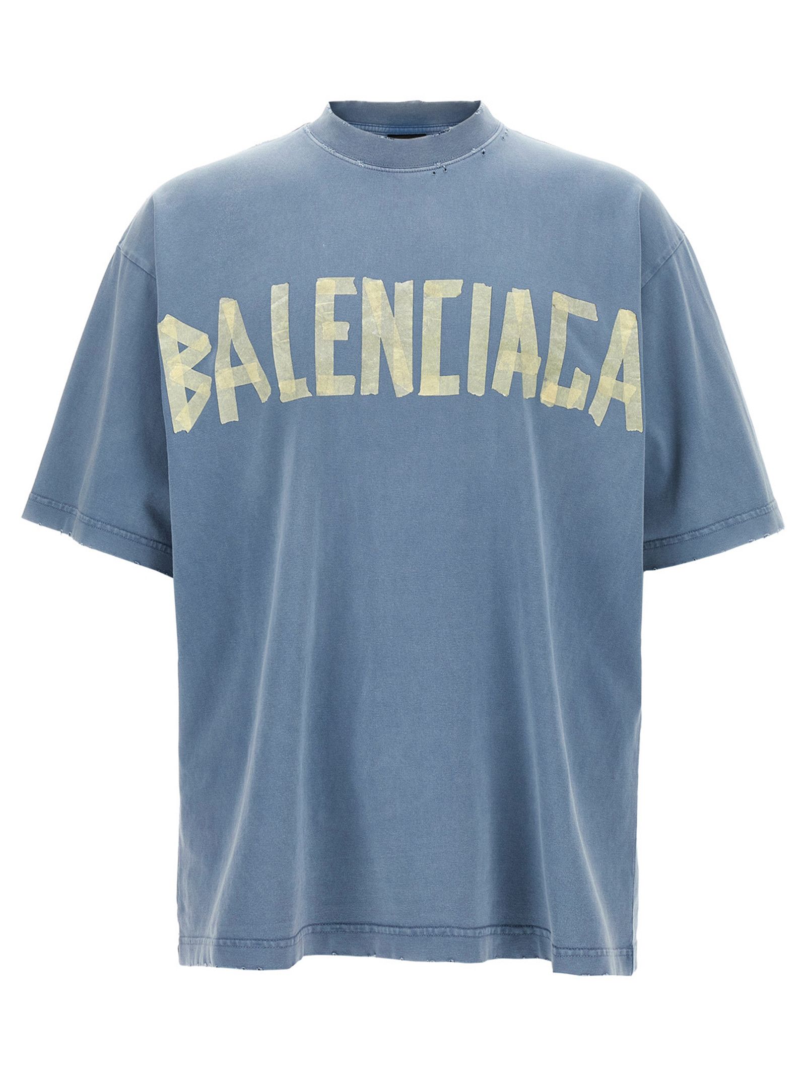 Balenciaga 'Tape Type' T-Shirt Size US XS / EU 42 / 0 - 1 Thumbnail