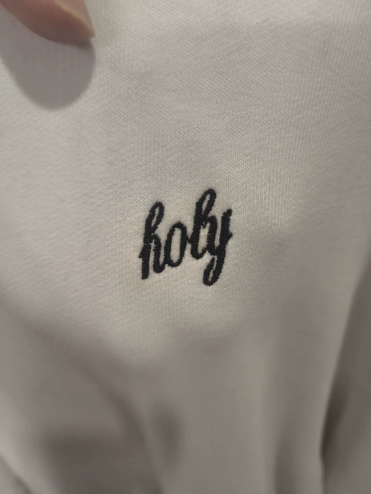 Ann Demeulemeester anndemeulemeester White ribbon embroidered sweatshirt Size US S / EU 44-46 / 1 - 3 Thumbnail