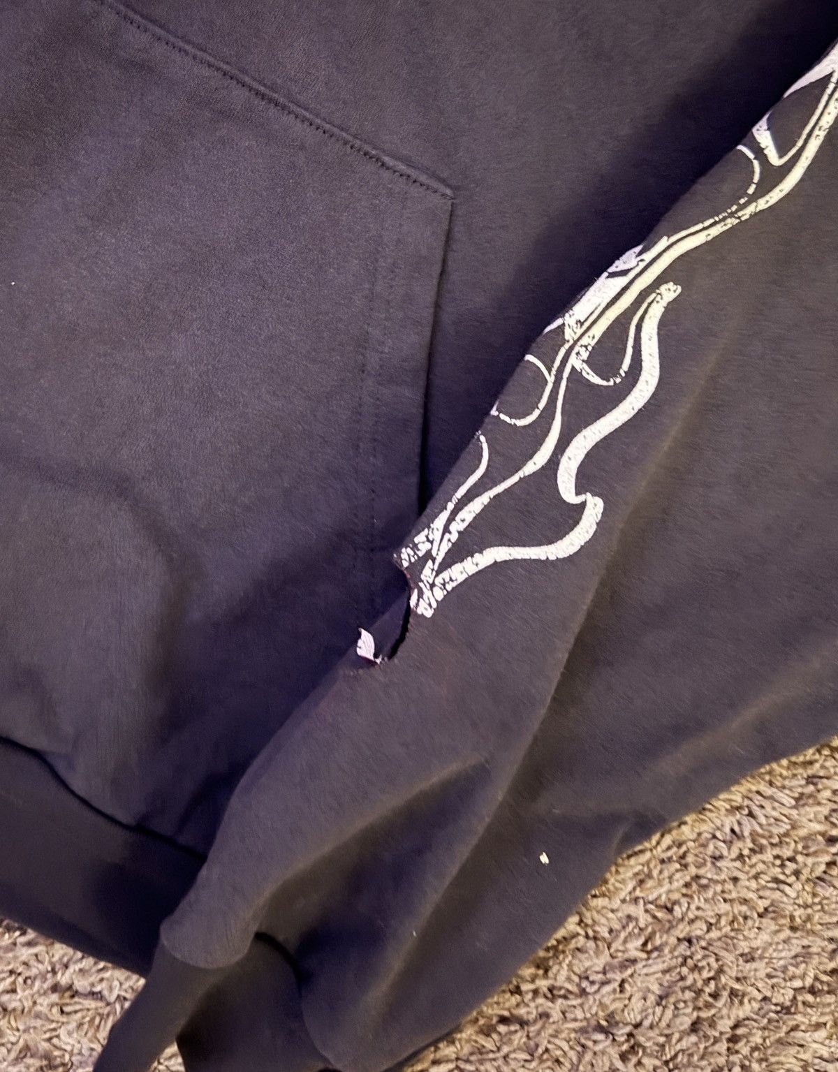 HELLSTAR Hellstar Records Hoodie Size US M / EU 48-50 / 2 - 5 Thumbnail