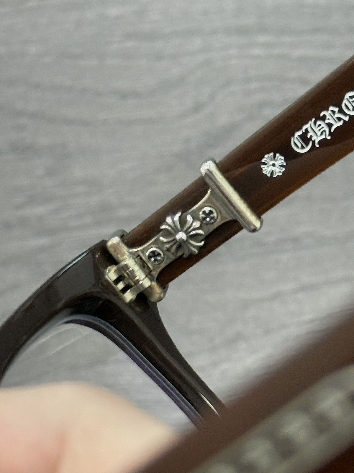 Chrome Hearts Chrome Hearts Vagillionaire II dark brown Size ONE SIZE - 5 Thumbnail