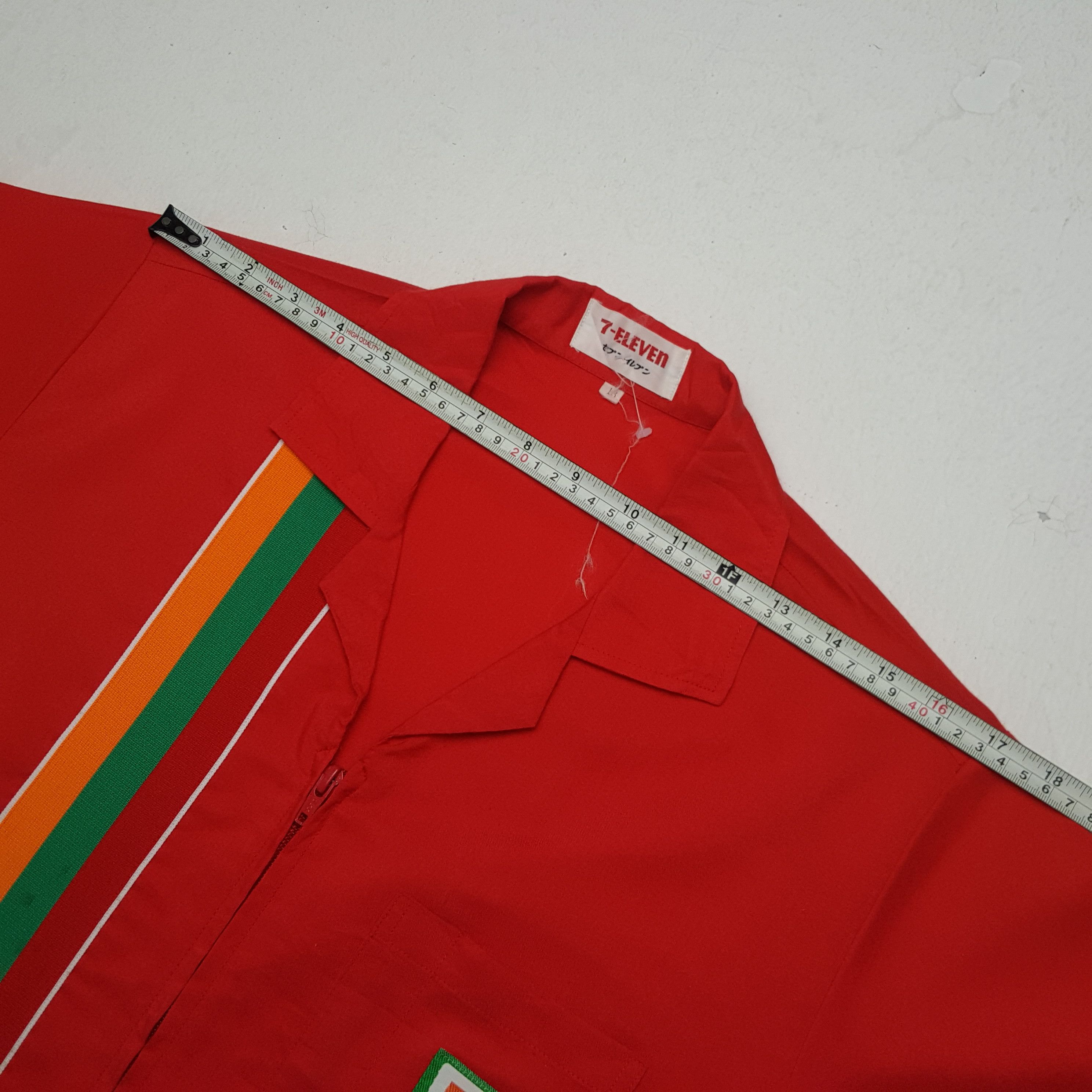Japanese Brand × Vintage Vintage 7 Eleven Worker Uniform Jacket Size US M / EU 48-50 / 2 - 5 Thumbnail