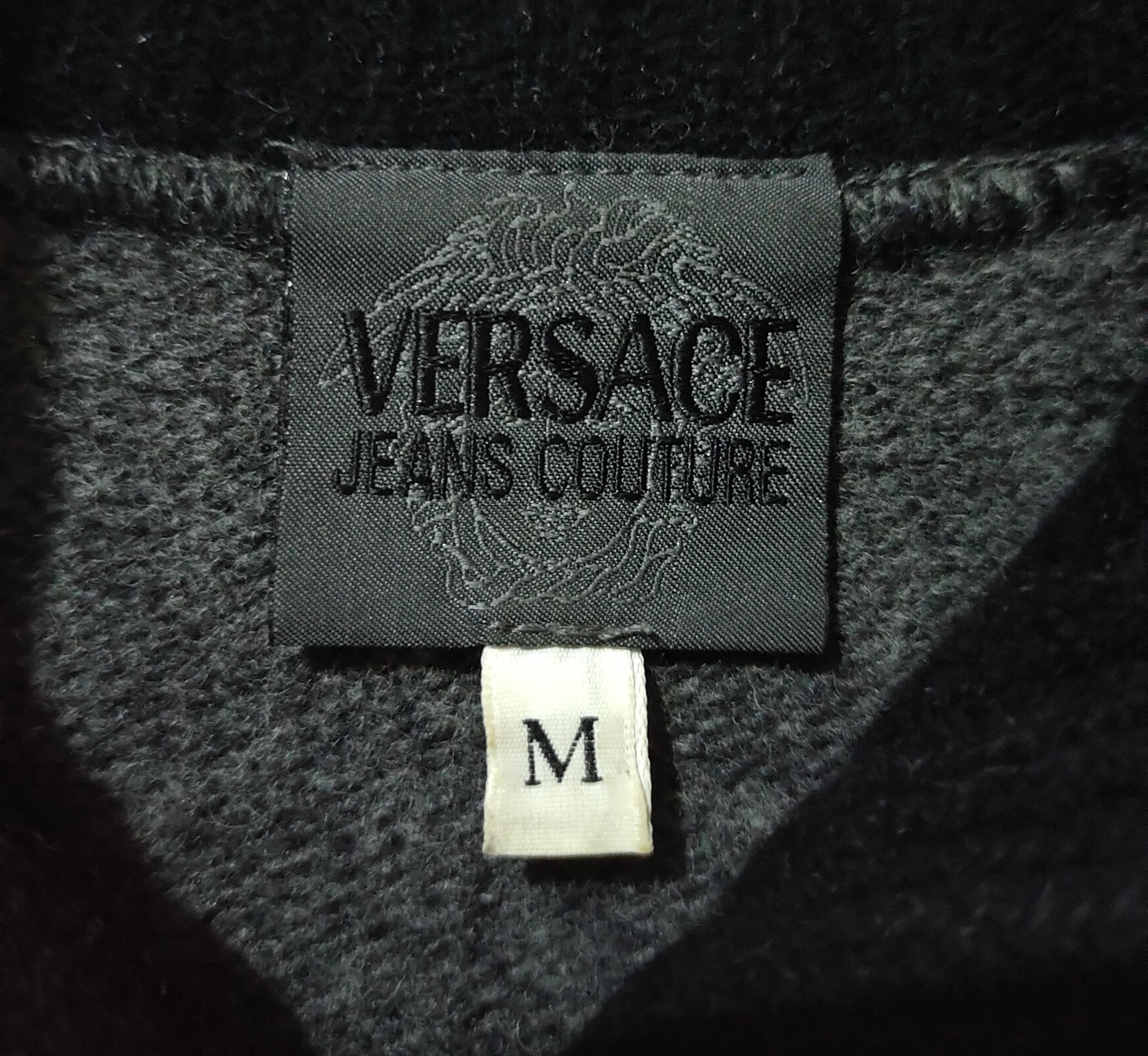 Versace Versace Wool Half Zipper Sweater Made in Italy Size US M / EU 48-50 / 2 - 6 Thumbnail