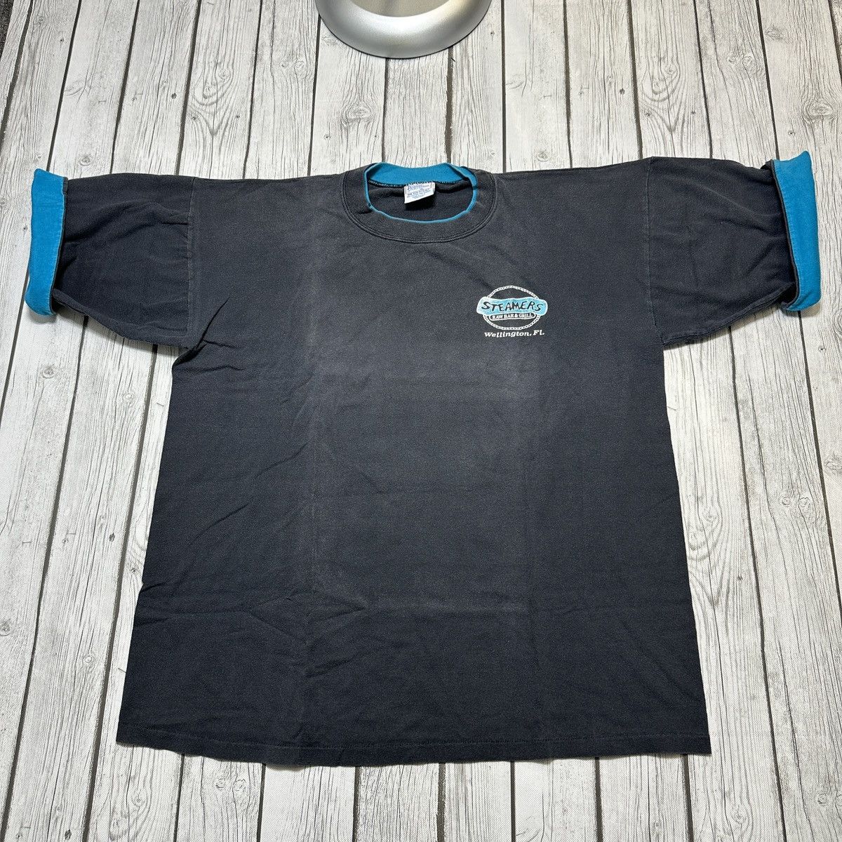 Vintage Vintage Steamers tee Size US XXL / EU 58 / 5 - 2 Thumbnail