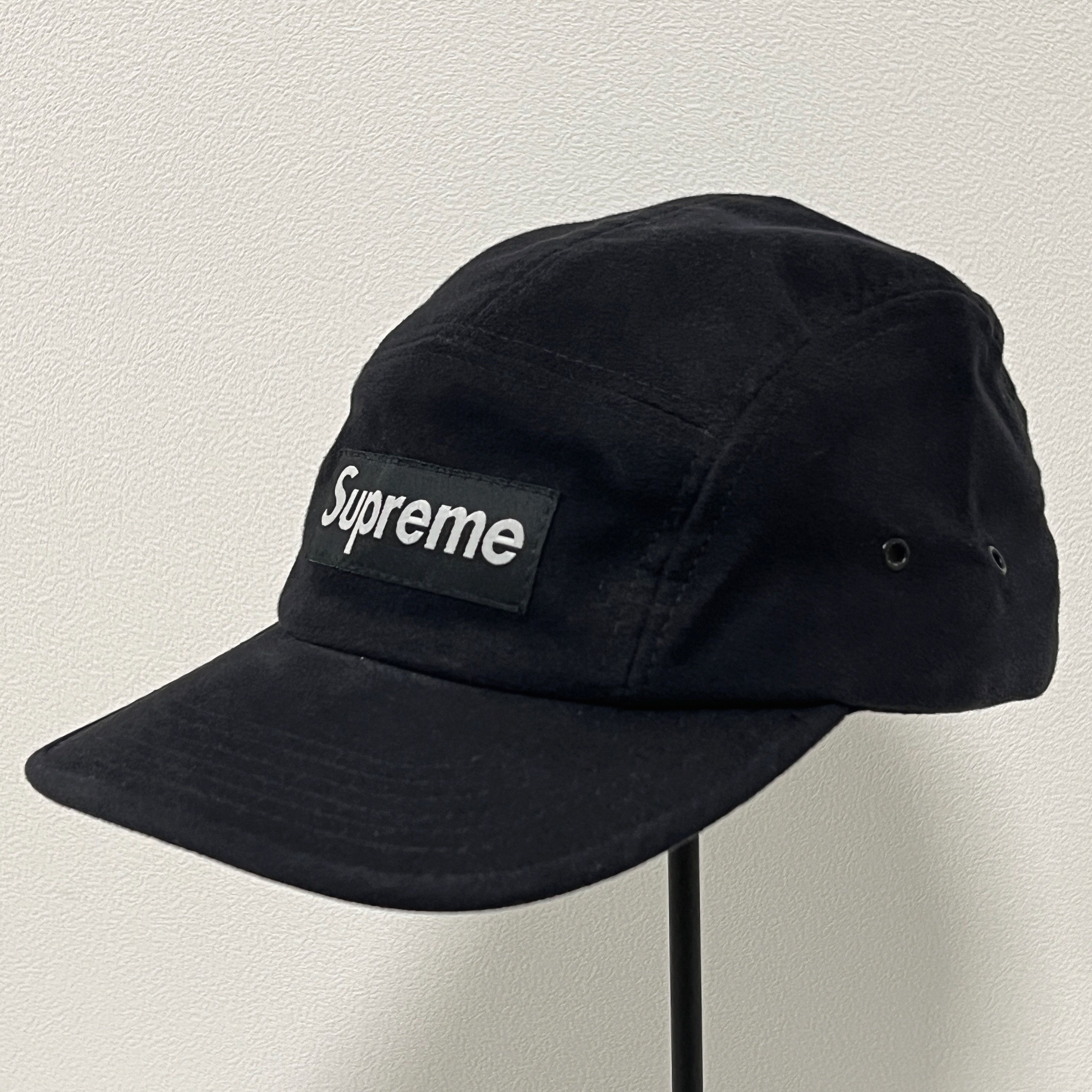 Supreme Supreme 2006 Moleskin Camp Cap Black Size ONE SIZE - 3 Thumbnail
