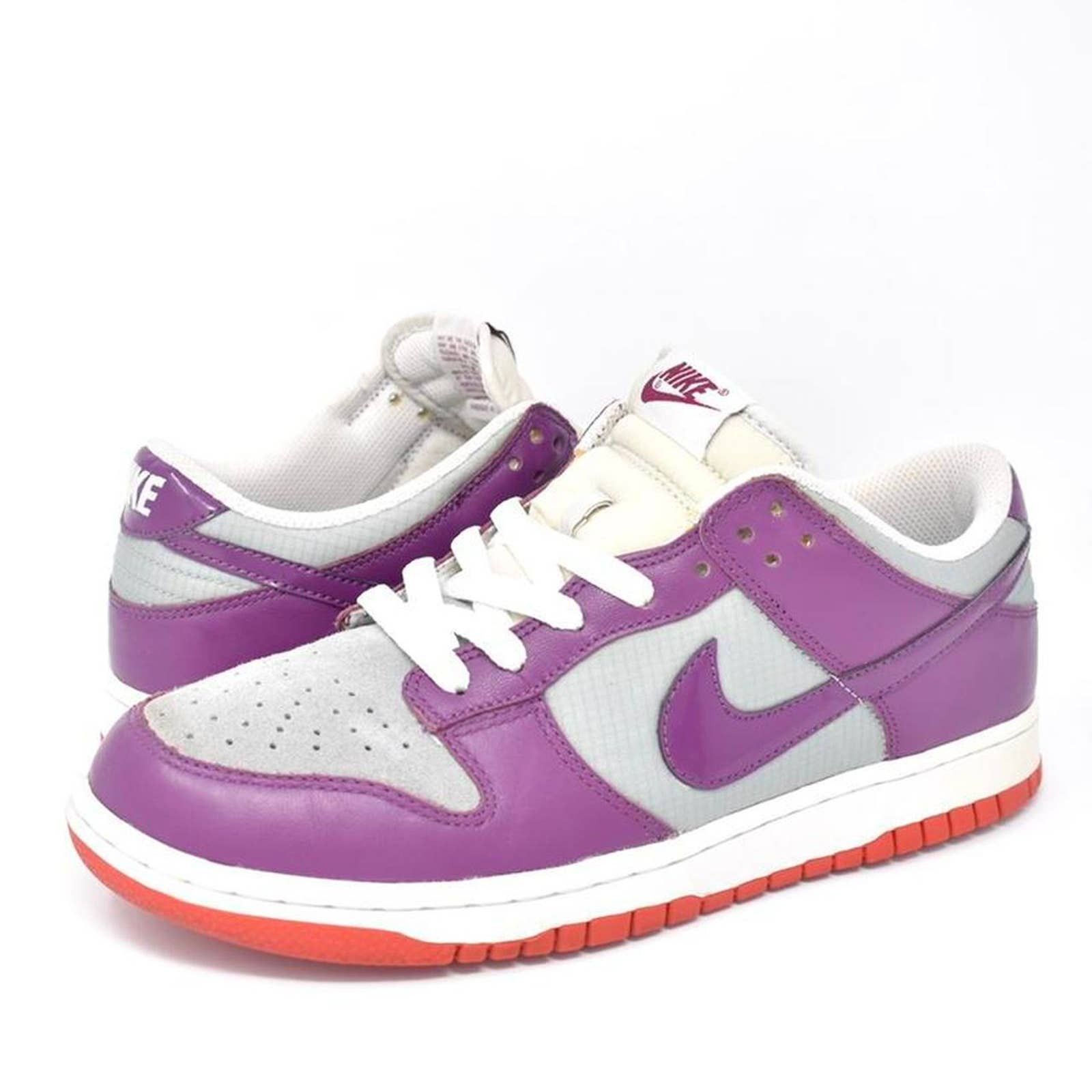 image of 2008 Nike Dunk Low “Logan Berry” Shoes in Purple, Men's (Size 8.5)