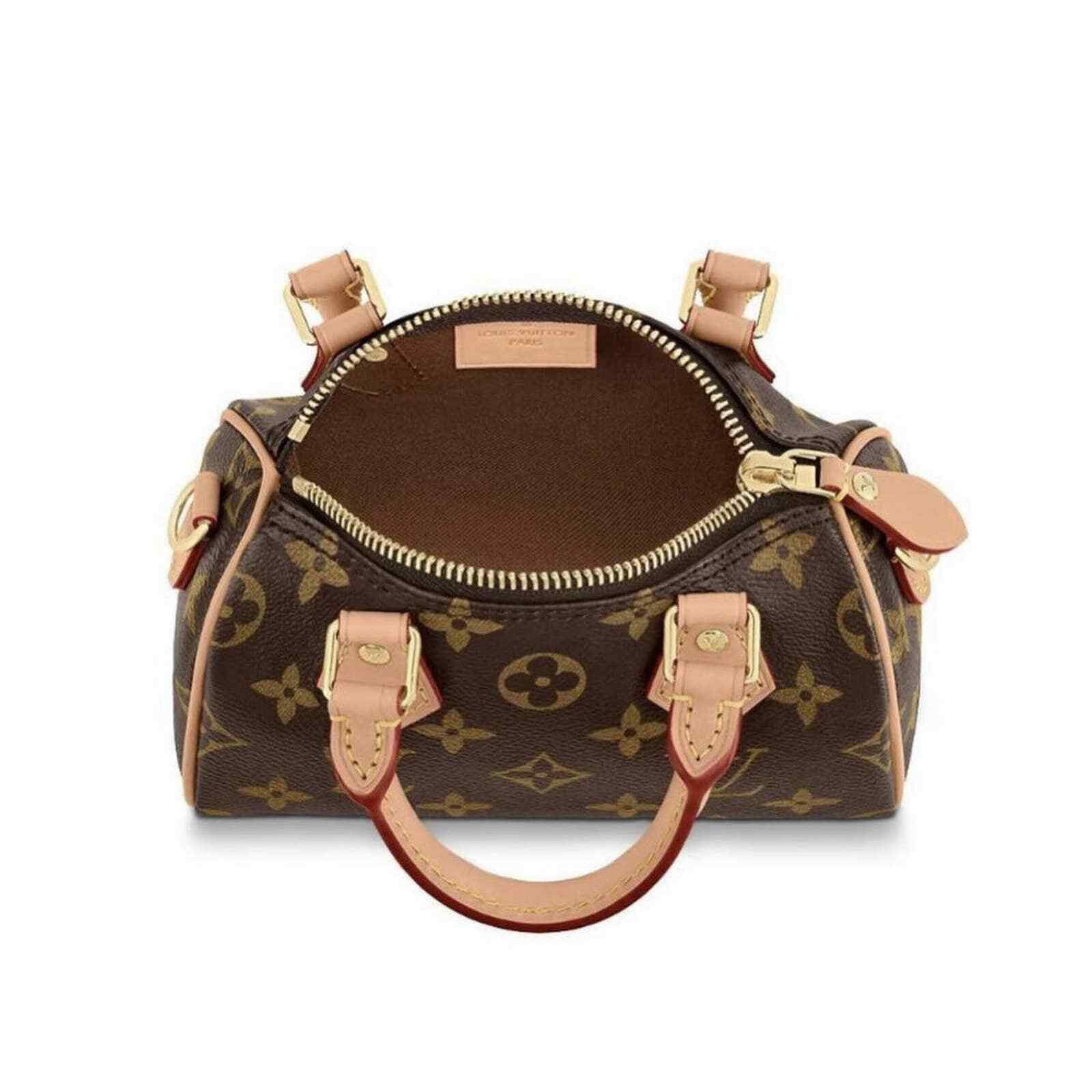 Louis Vuitton Louis Vuitton Nano Speedy Mini Crossbody Shoulder Bag Size ONE SIZE - 9 Thumbnail