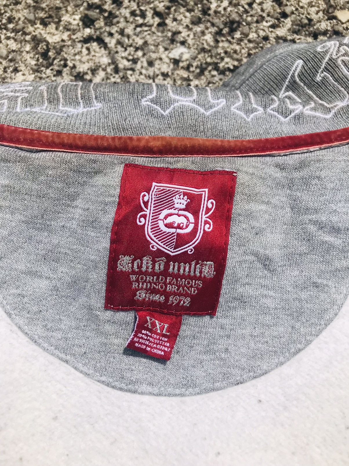 Designer × Ecko Unltd. × Vintage VTG Y2k Ecko Unltd. Sweater cyber crowns Size US XXL / EU 58 / 5 - 15 Thumbnail