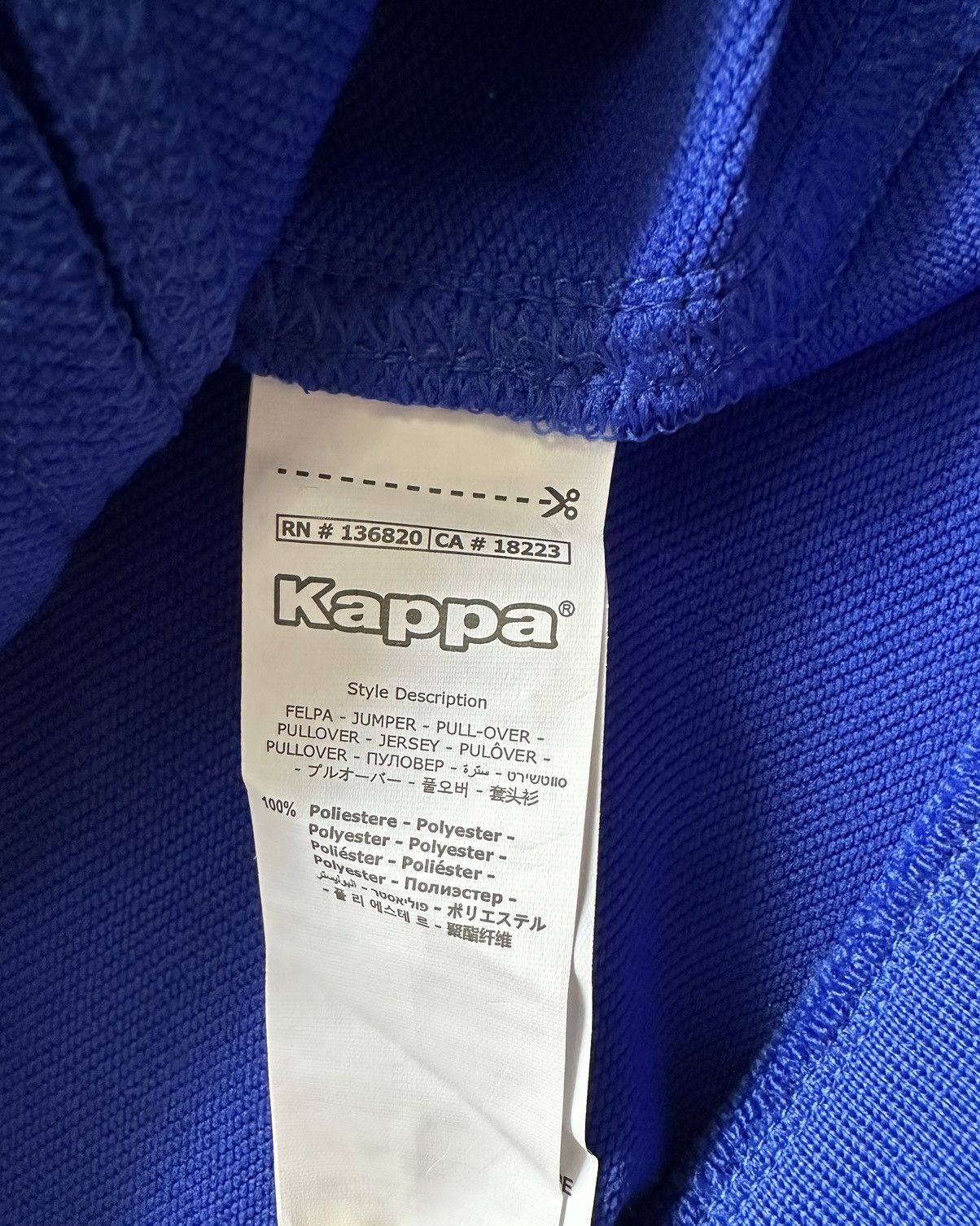 Kappa Vintage zip track jacket Kappa FC Leeds united Size US L / EU 52-54 / 3 - 11 Thumbnail
