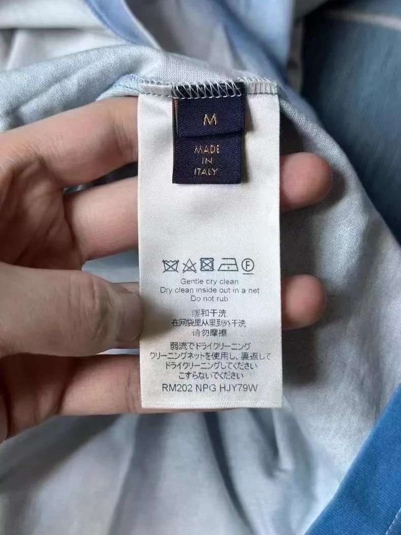 Louis Vuitton Louis Vuitton Blue Sky and White Cloud Short Sleeve Size US M / EU 48-50 / 2 - 4 Thumbnail