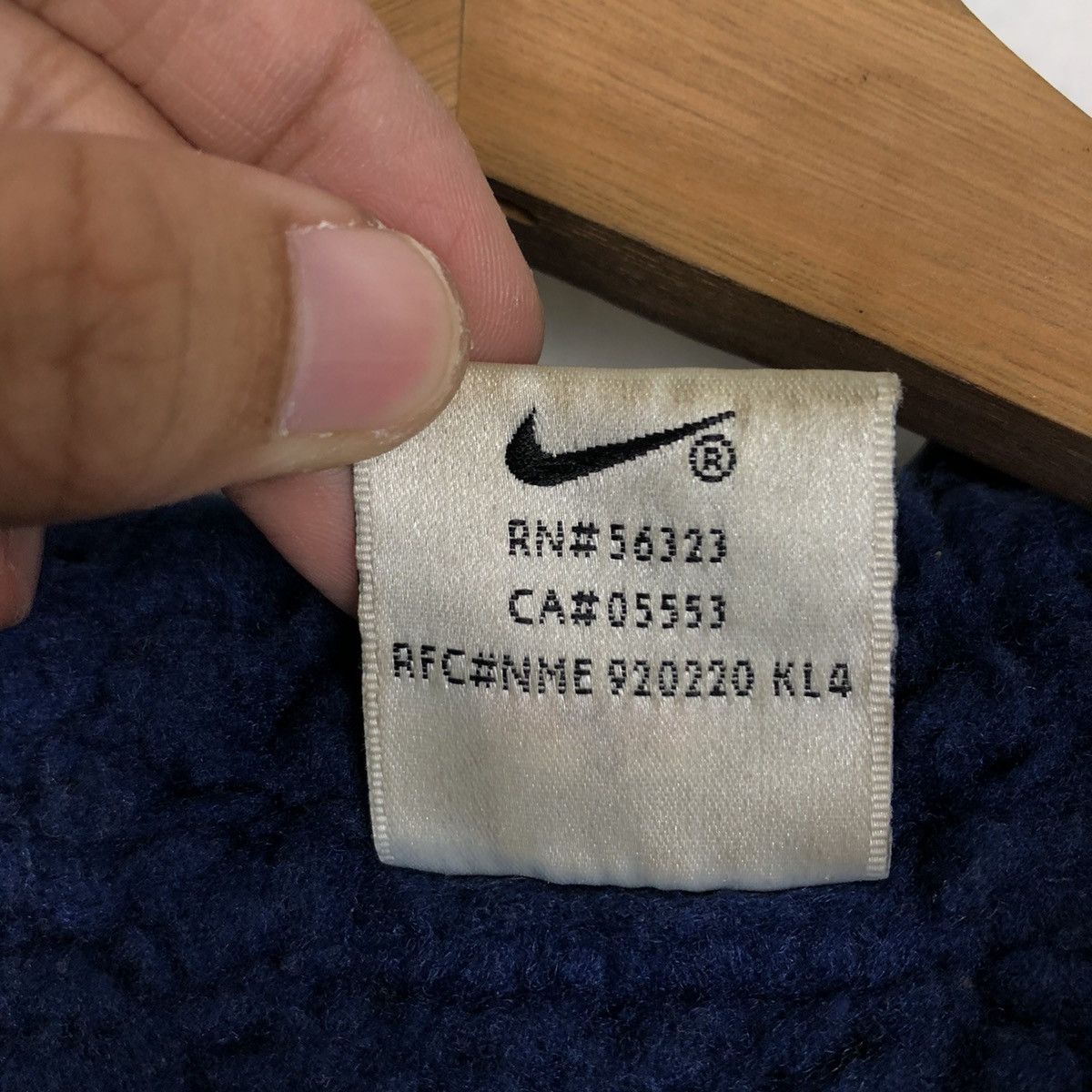 Nike VINTAGE NIKE BIG SWOOSH LONG JACKET Size US L / EU 52-54 / 3 - 14 Thumbnail