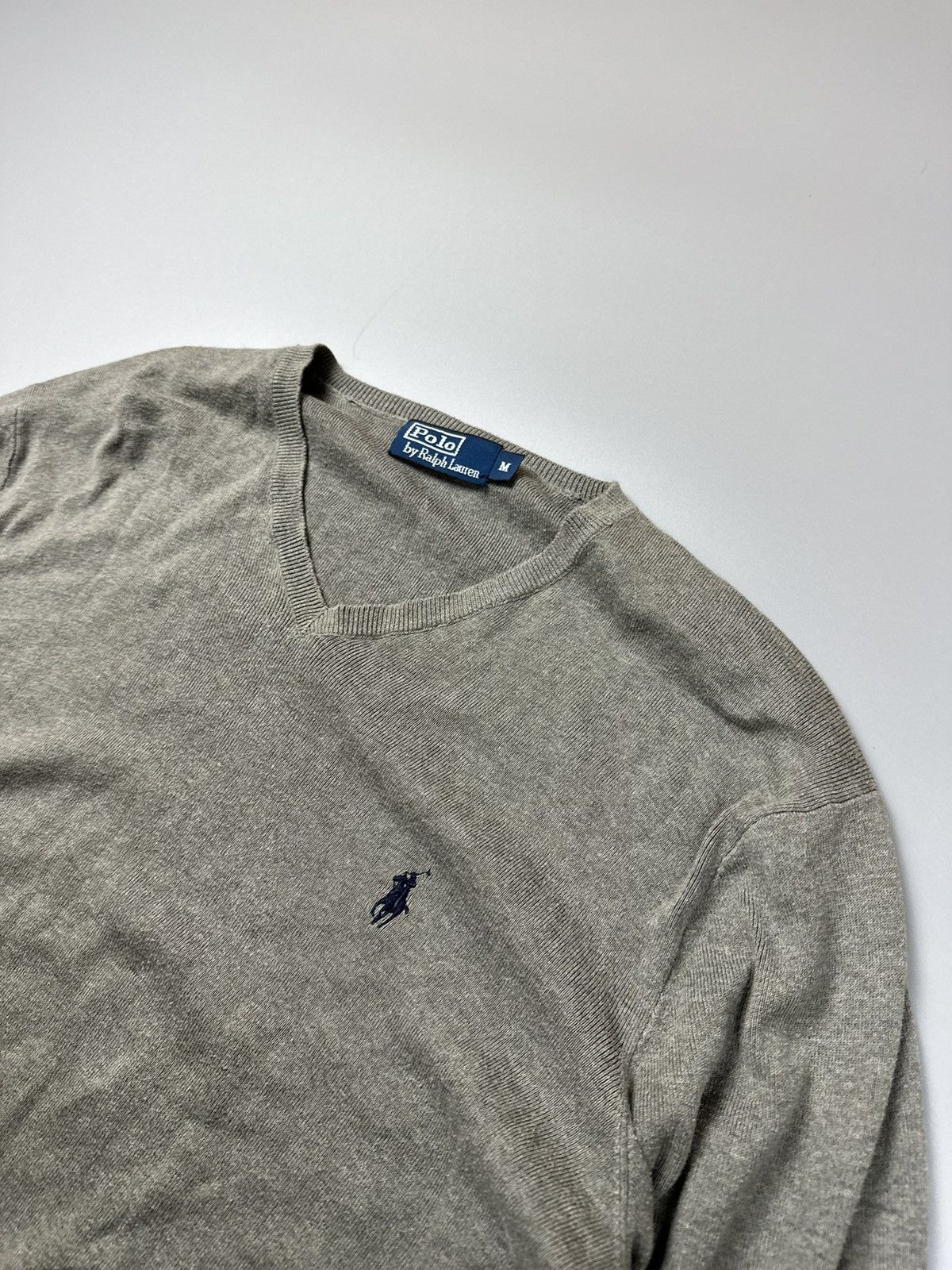 Polo Ralph Lauren × Vintage Polo Ralph Lauren V neck knitwear Size US M / EU 48-50 / 2 - 3 Thumbnail
