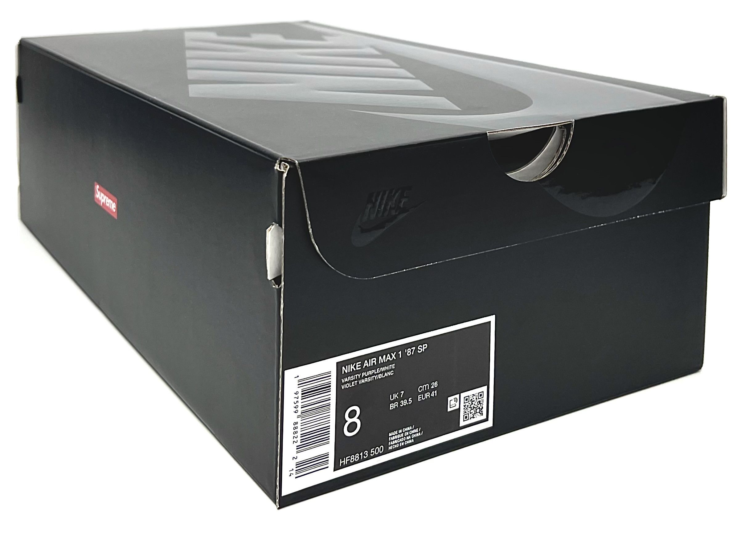 Nike × Supreme Nike Air Max 1 '87 SP x Supreme "Varsity Purple" Size US 8 / EU 41 - 7 Thumbnail