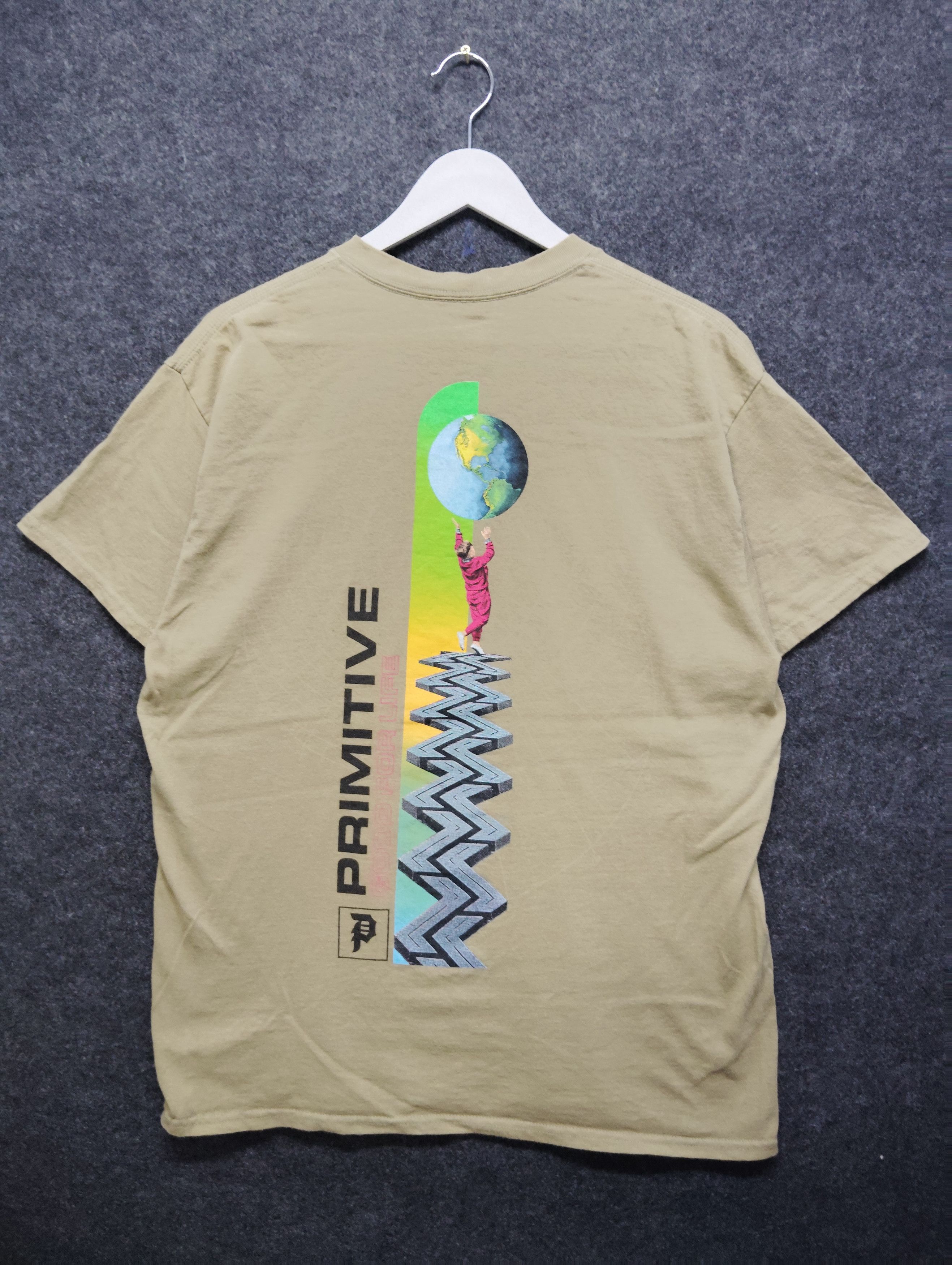 Primitive Primitive Worldwide Center Logo Size US L / EU 52-54 / 3 - 1 Thumbnail