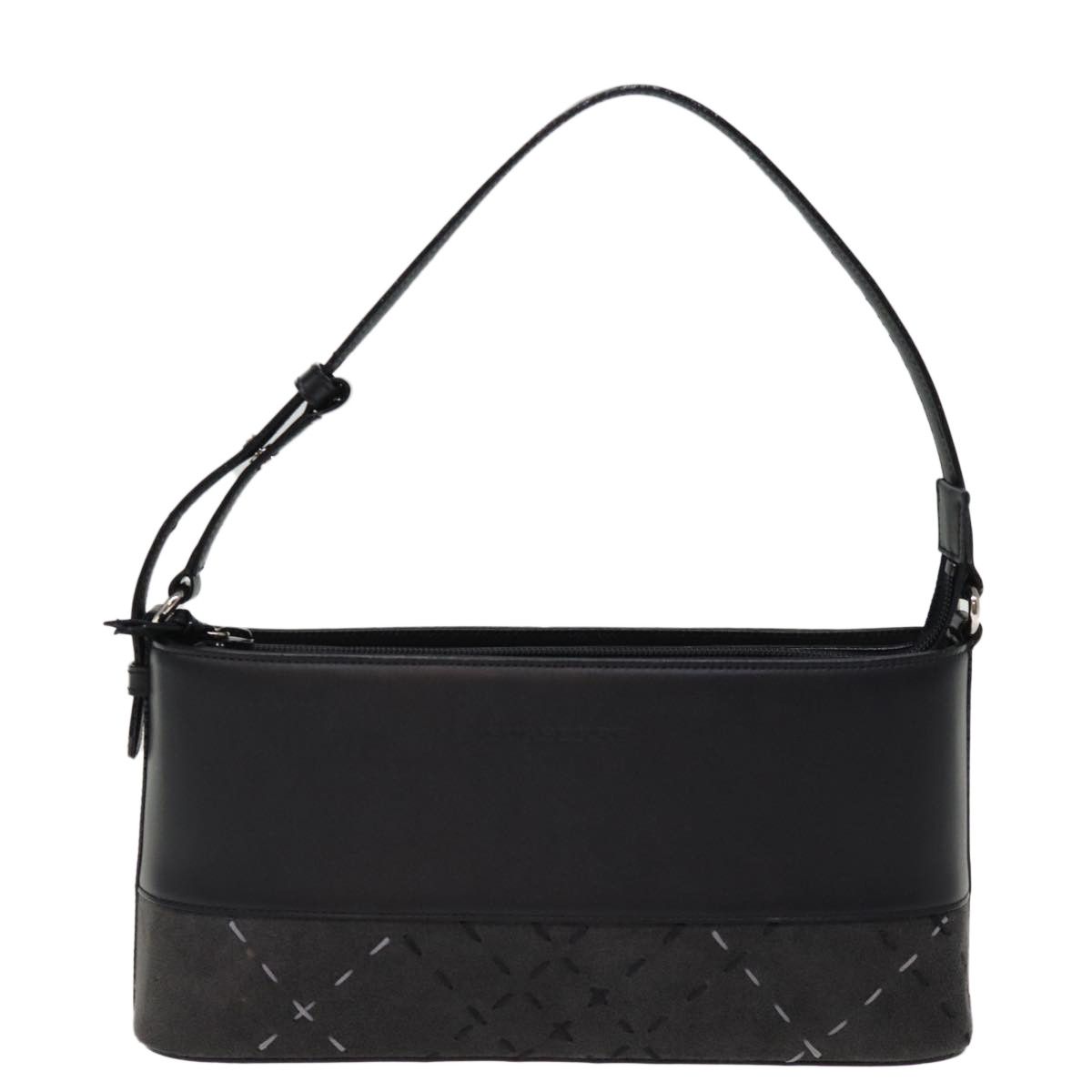 Black Leather Handbag (Pre-Owned)