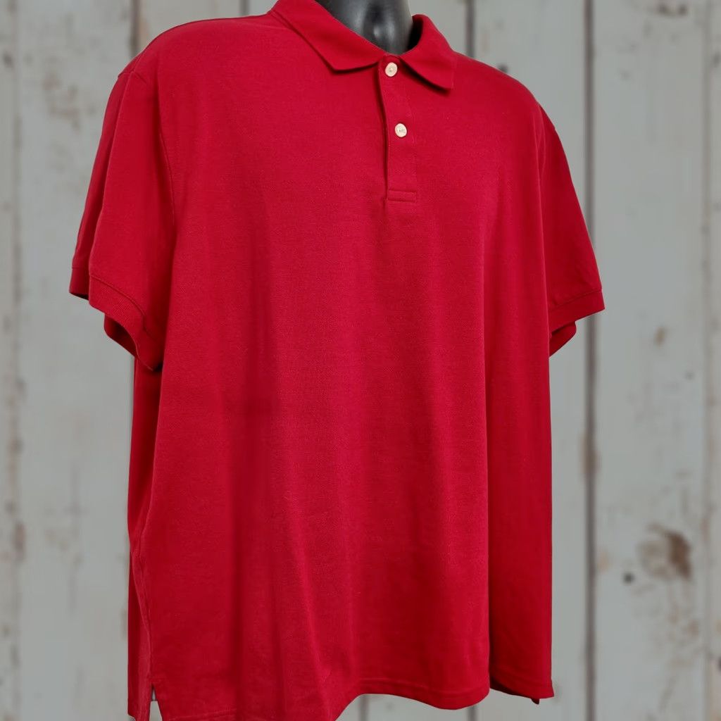 Vintage Goodfellow & Co Polo Shirt Men's XXLarge Red Short Sleeve Casual Golf Rugby Shirt Size US XXL / EU 58 / 5 - 1 Thumbnail
