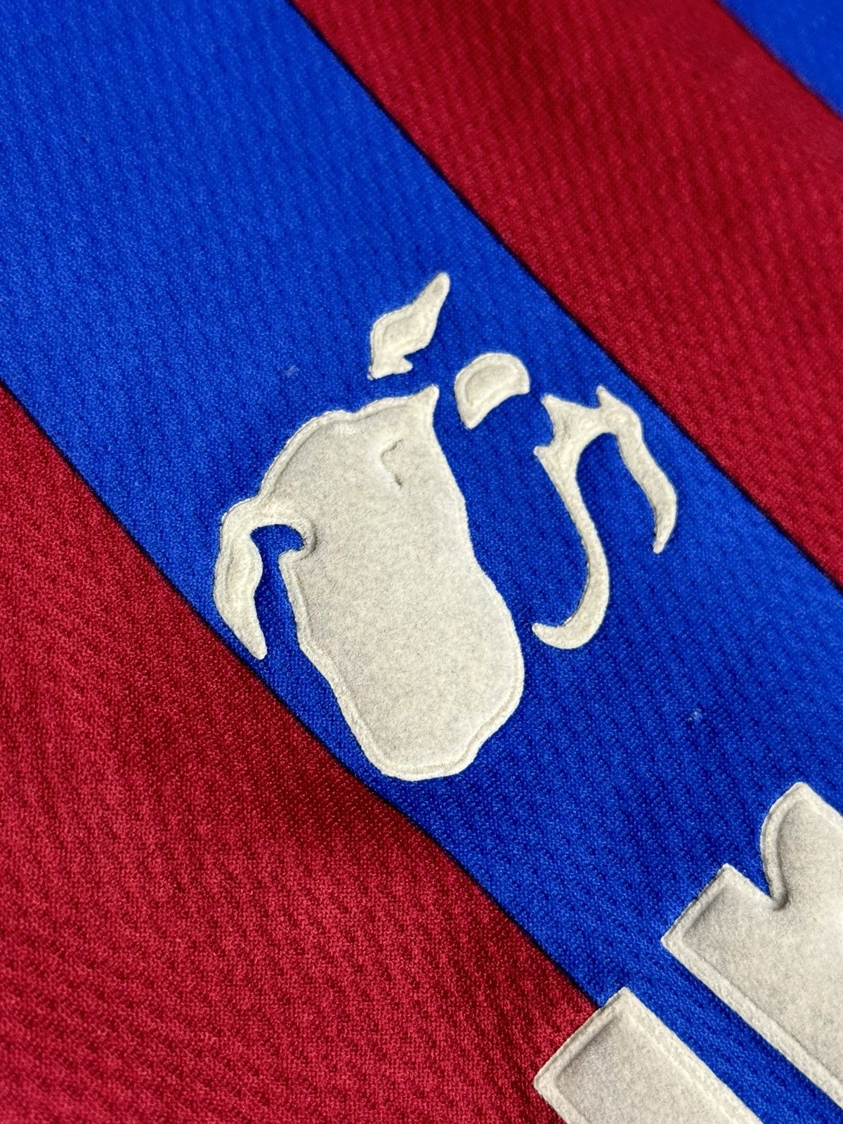 Le Coq Sportif Crystal Palace 02/03 Home Football Jersey Size US XXL / EU 58 / 5 - 8 Thumbnail