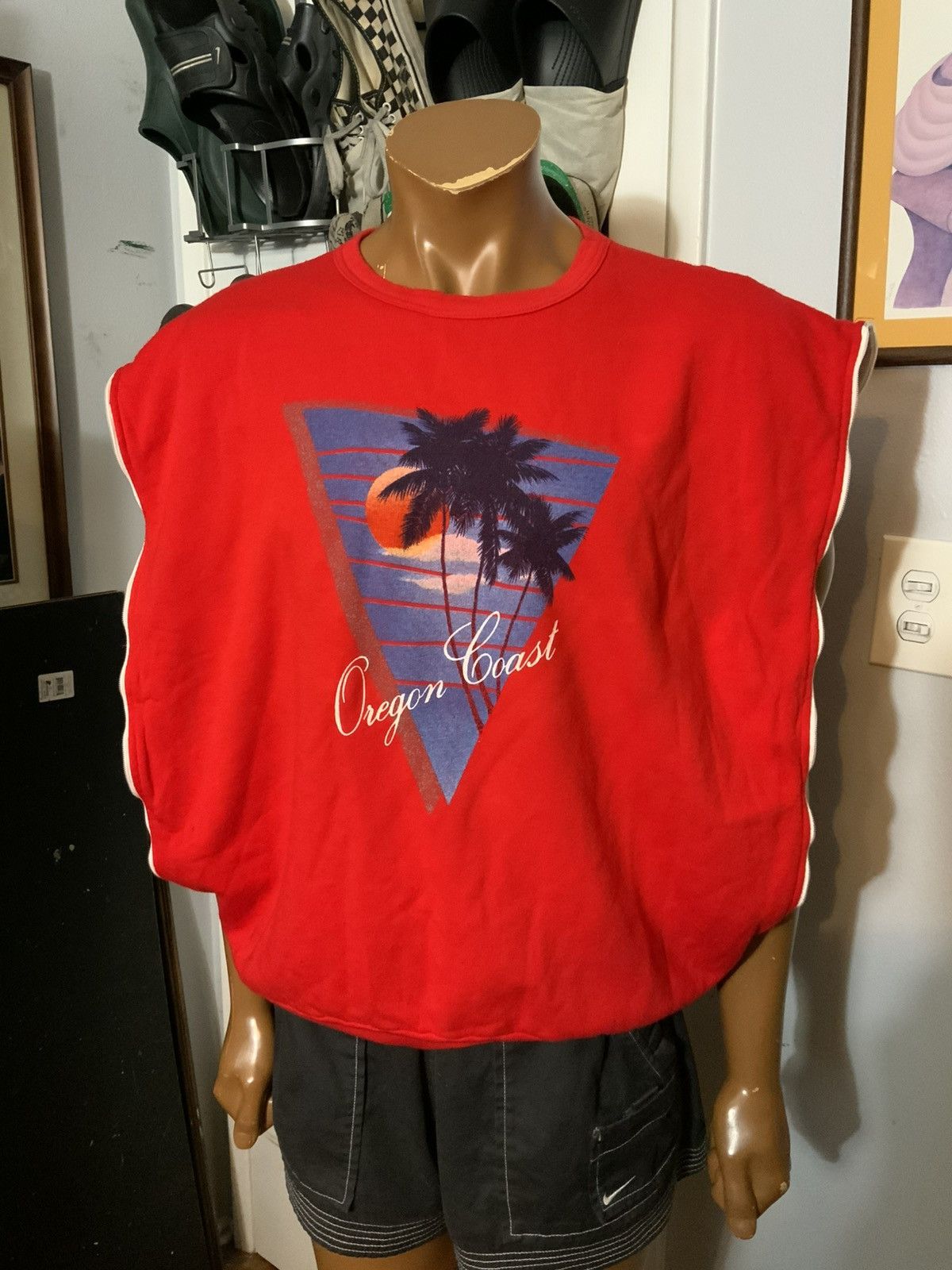 Vintage Vintage 80s Ocean Coast Miami Florida Souvenir Sweatshirt Size US XL / EU 56 / 4 - 10 Thumbnail