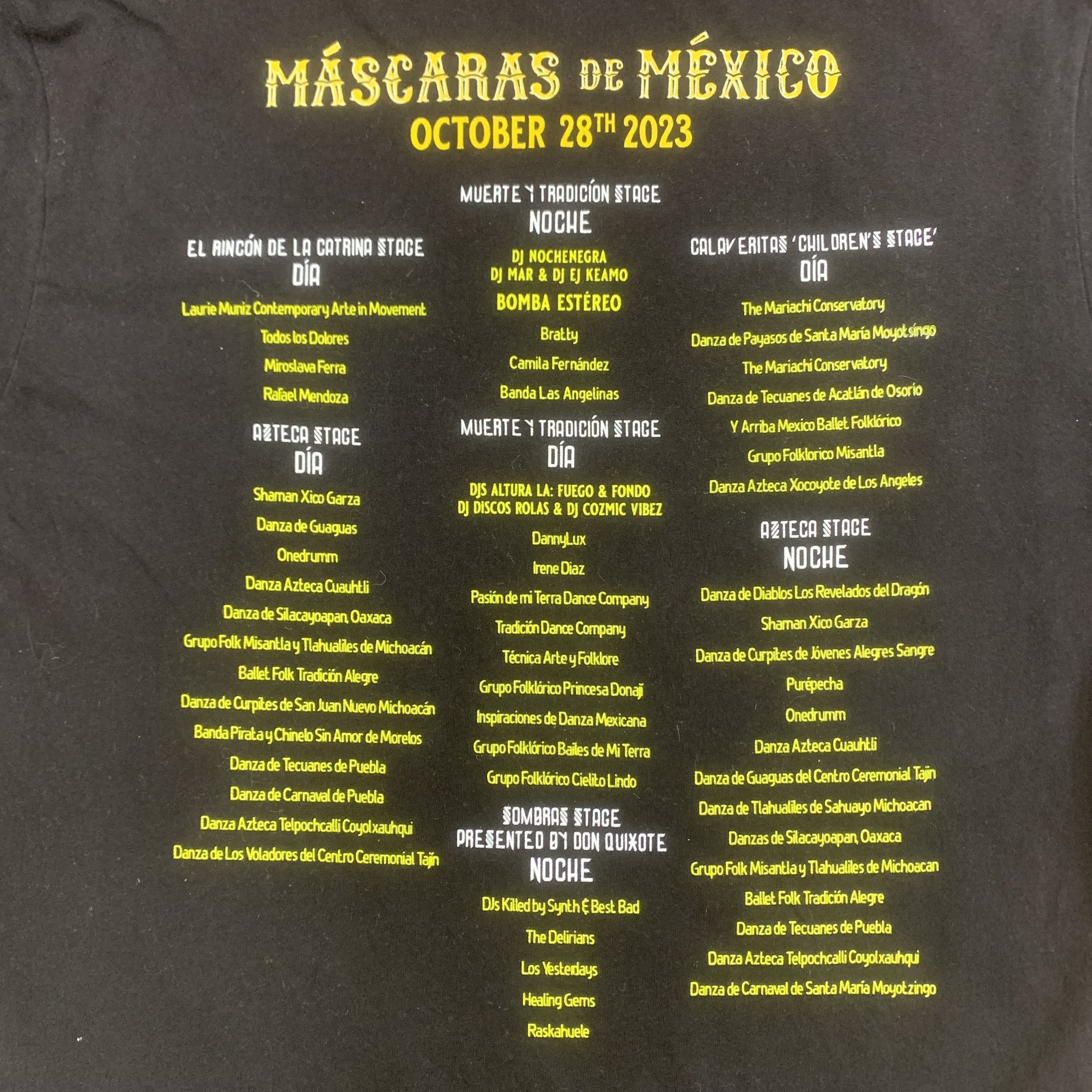 Vintage Dia Y Noche De Los Muertos Shirt - R001 Size US M / EU 48-50 / 2 - 4 Thumbnail