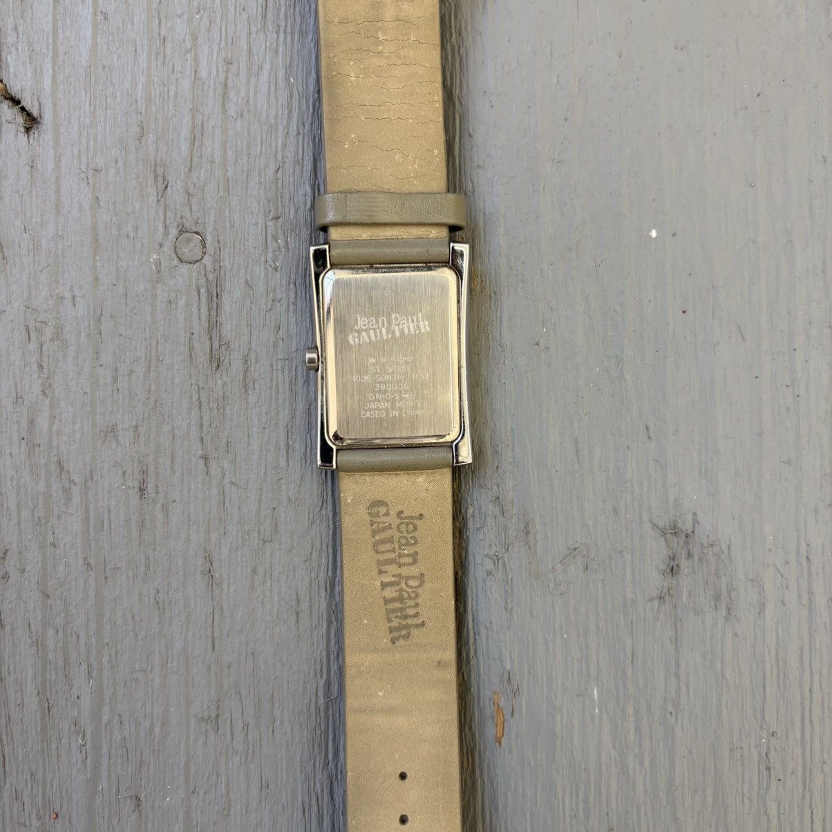 Jean Paul Gaultier 1999 JPG Abstract Number Watch Size ONE SIZE - 3 Thumbnail