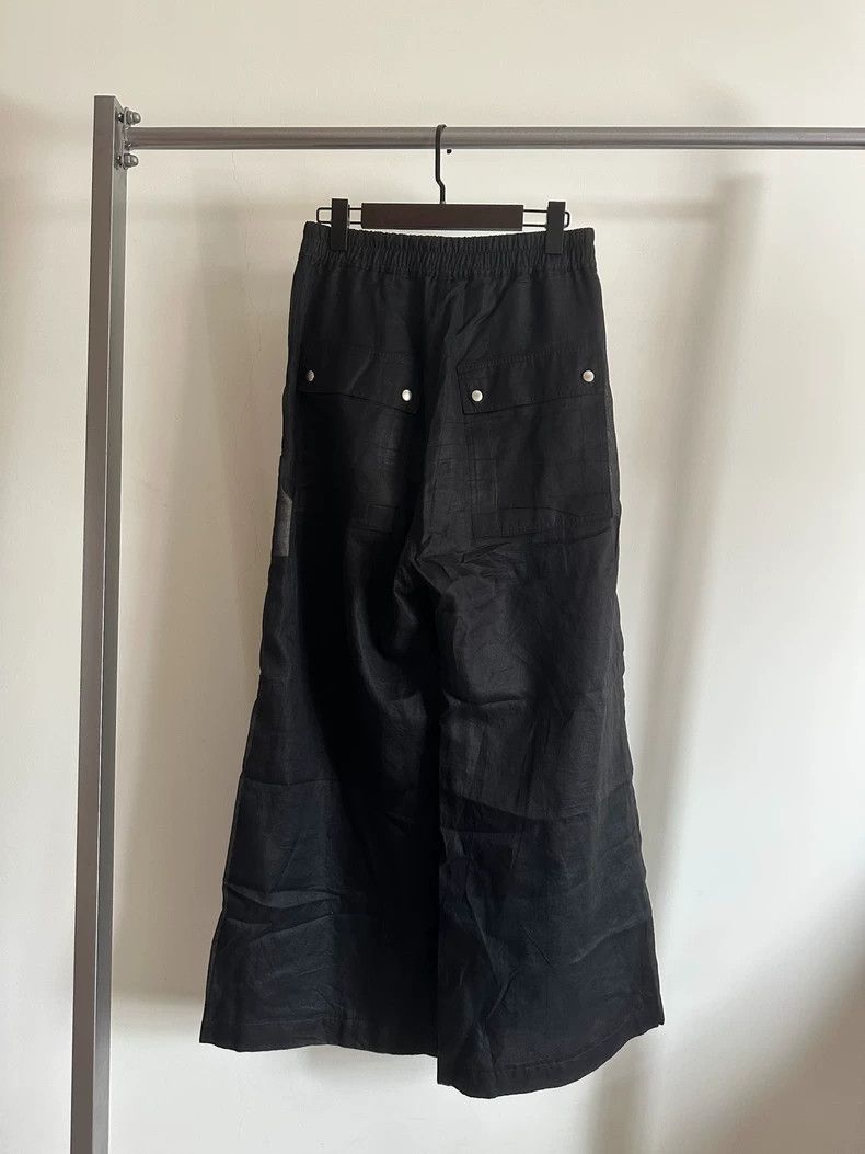 Rick Owens Rick Owens Black double tulle trousers Size US 38 / EU 54 - 2 Thumbnail