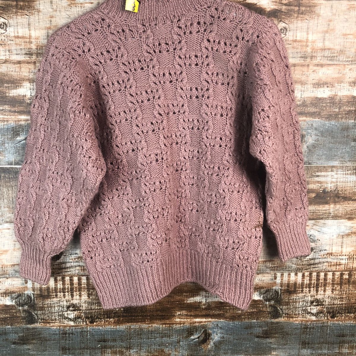 Homespun Knitwear × Japanese Brand Japanese Brand Pink Knitwear #A2279 Size S / US 4 / IT 40 - 11 Thumbnail