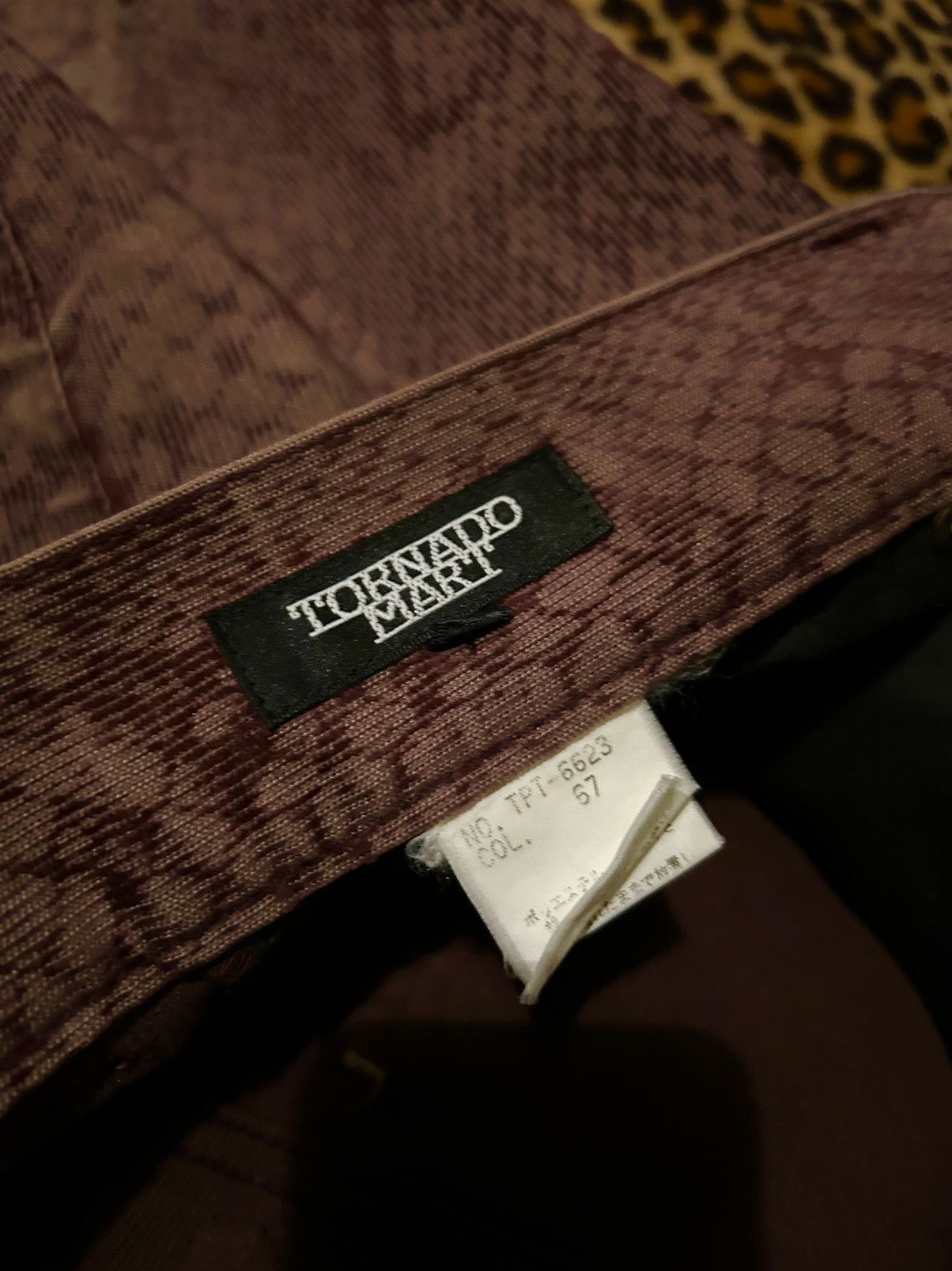 Tornado Mart Tornado Mart Snake Skin bootcut Size US 30 / EU 46 - 3 Thumbnail